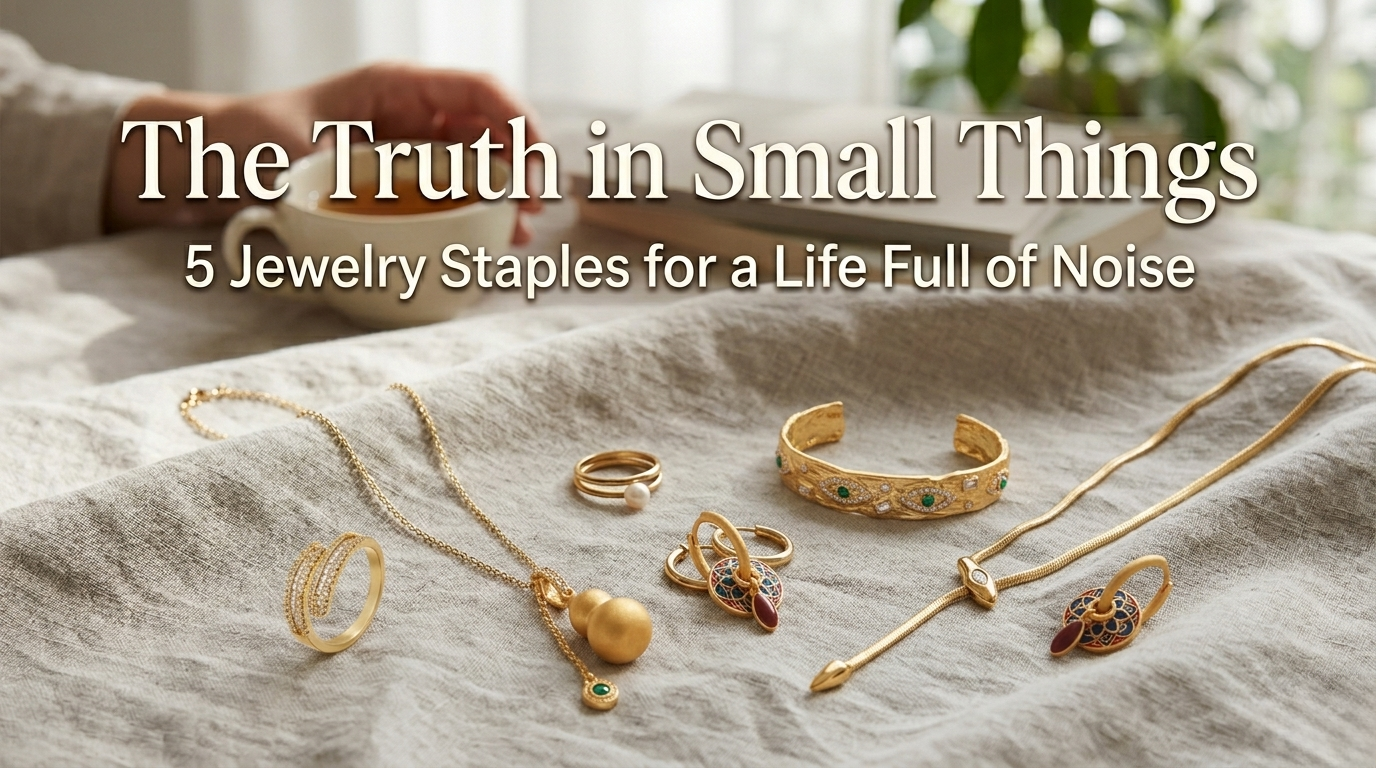 The Truth in Small Things: 5 Jewelry Staples for a Life Full of Noise