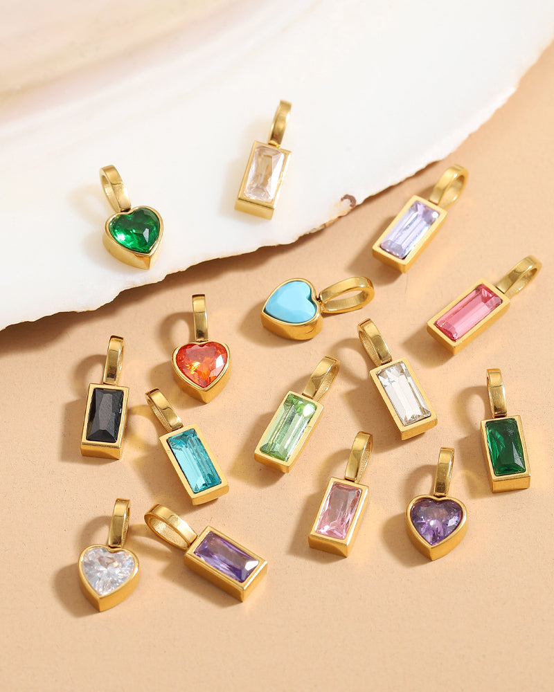 January Birthstone Charm