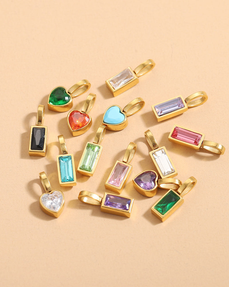 January Birthstone Charm