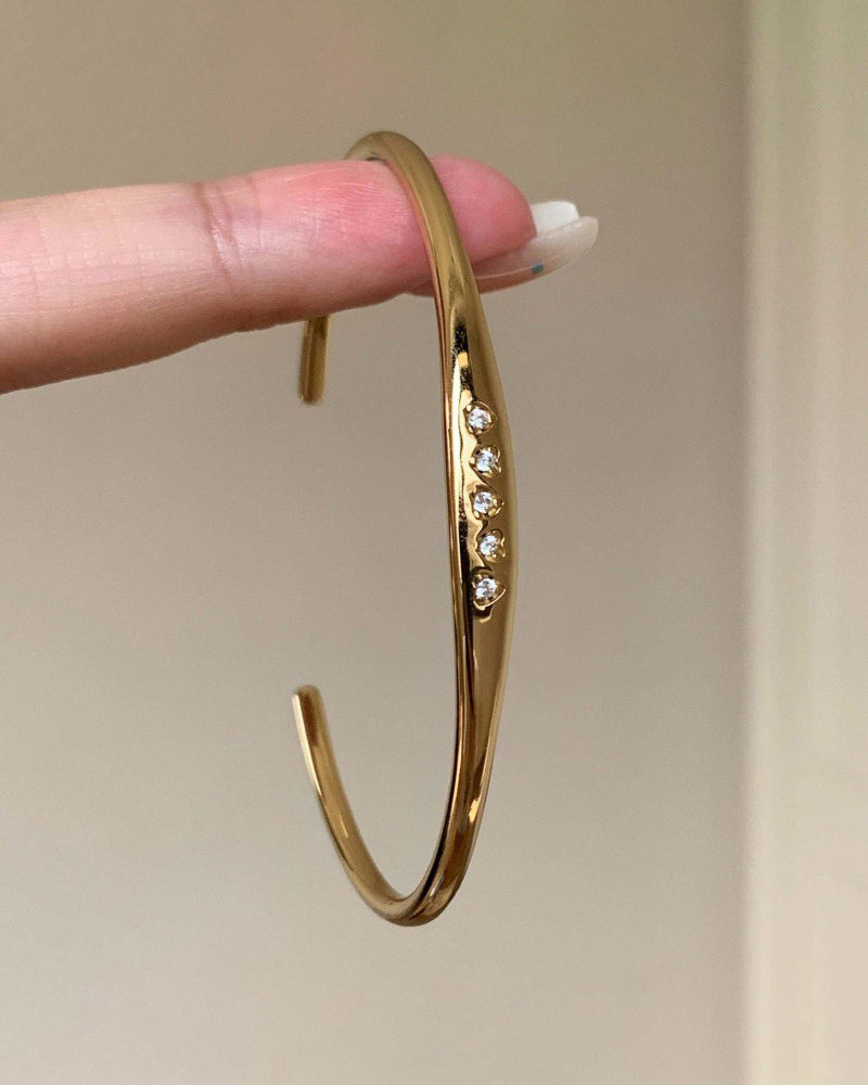 Heart Cuff Bangle