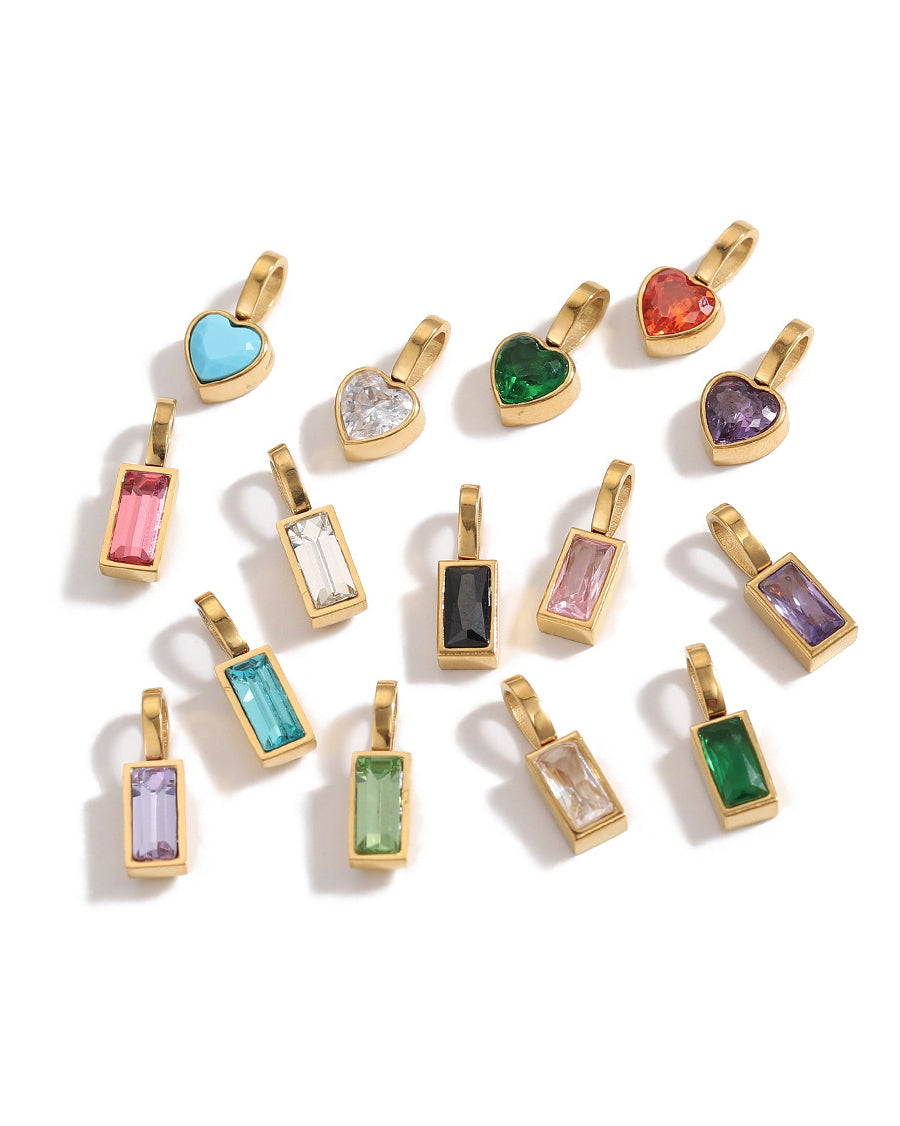 January Birthstone Charm