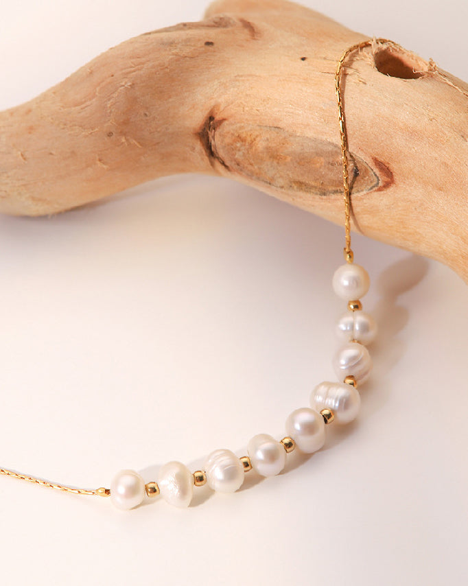 Baroque Muse Pearl Bracelet