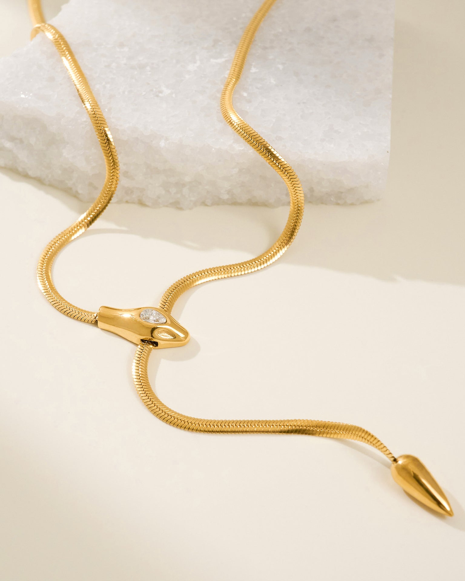 Snake Chain Y-Necklace