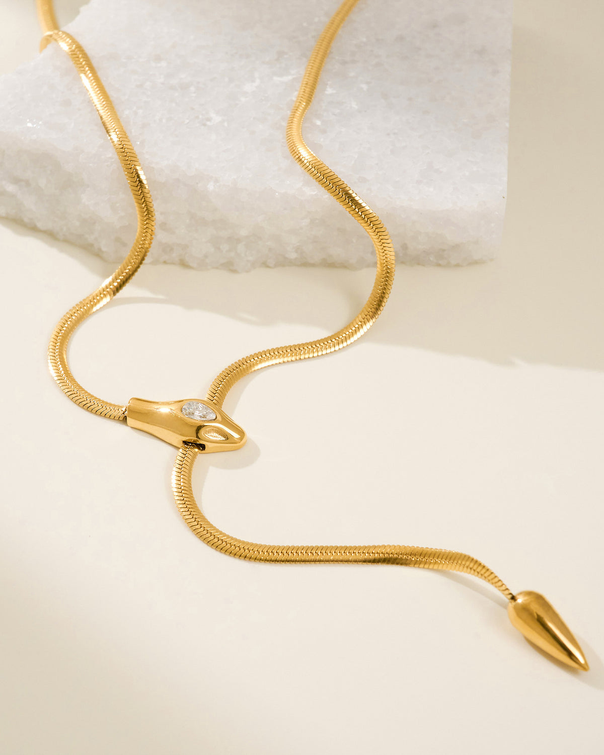Snake Chain Y-Necklace