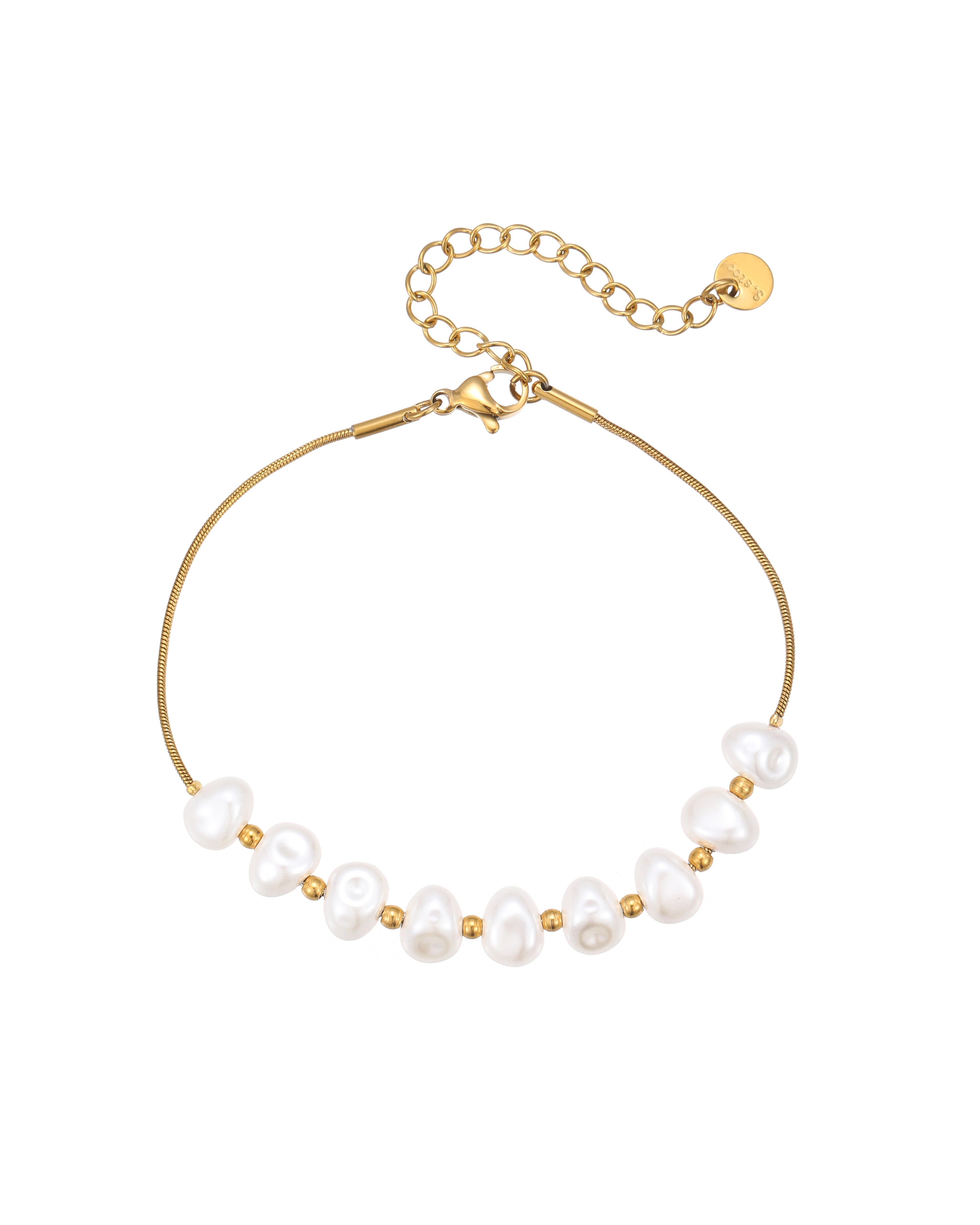 Baroque Muse Pearl Bracelet