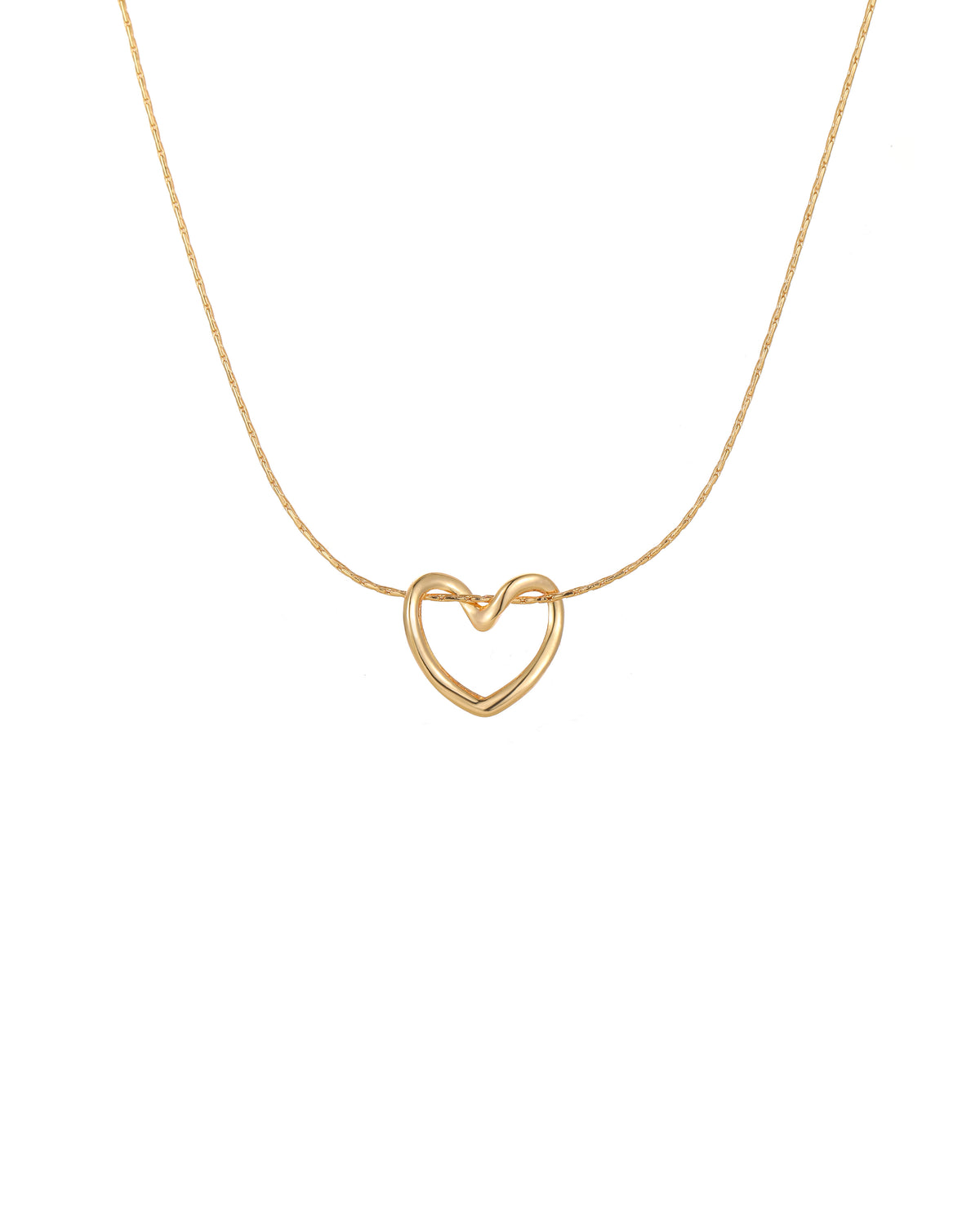 Open-Heart Necklace