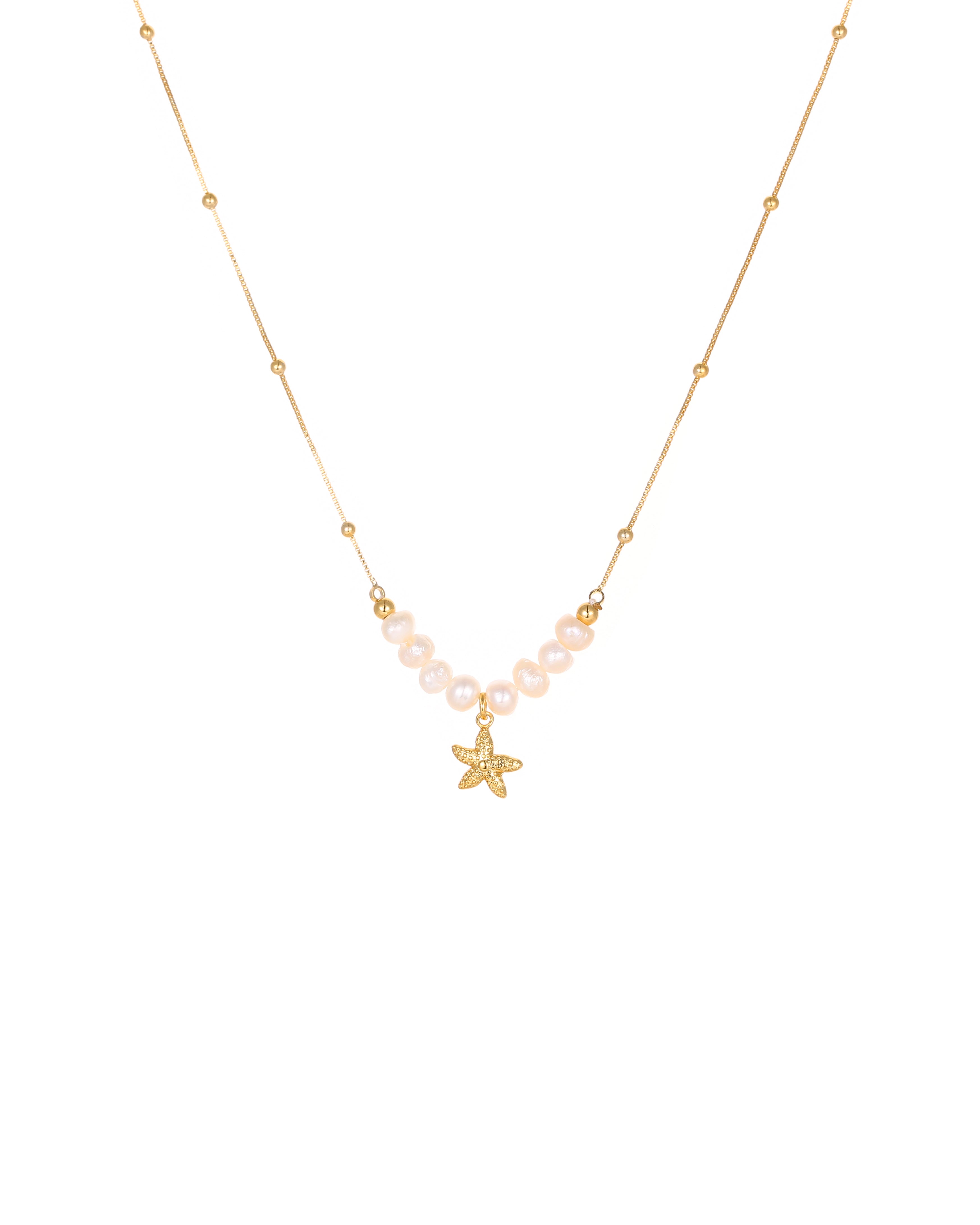 Starfish Pearl Necklace