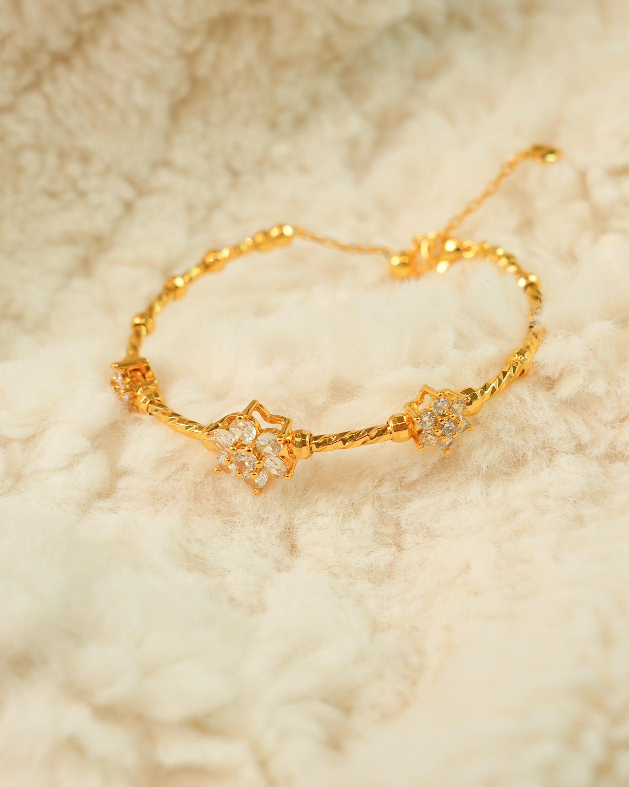 Floral Station Bangle