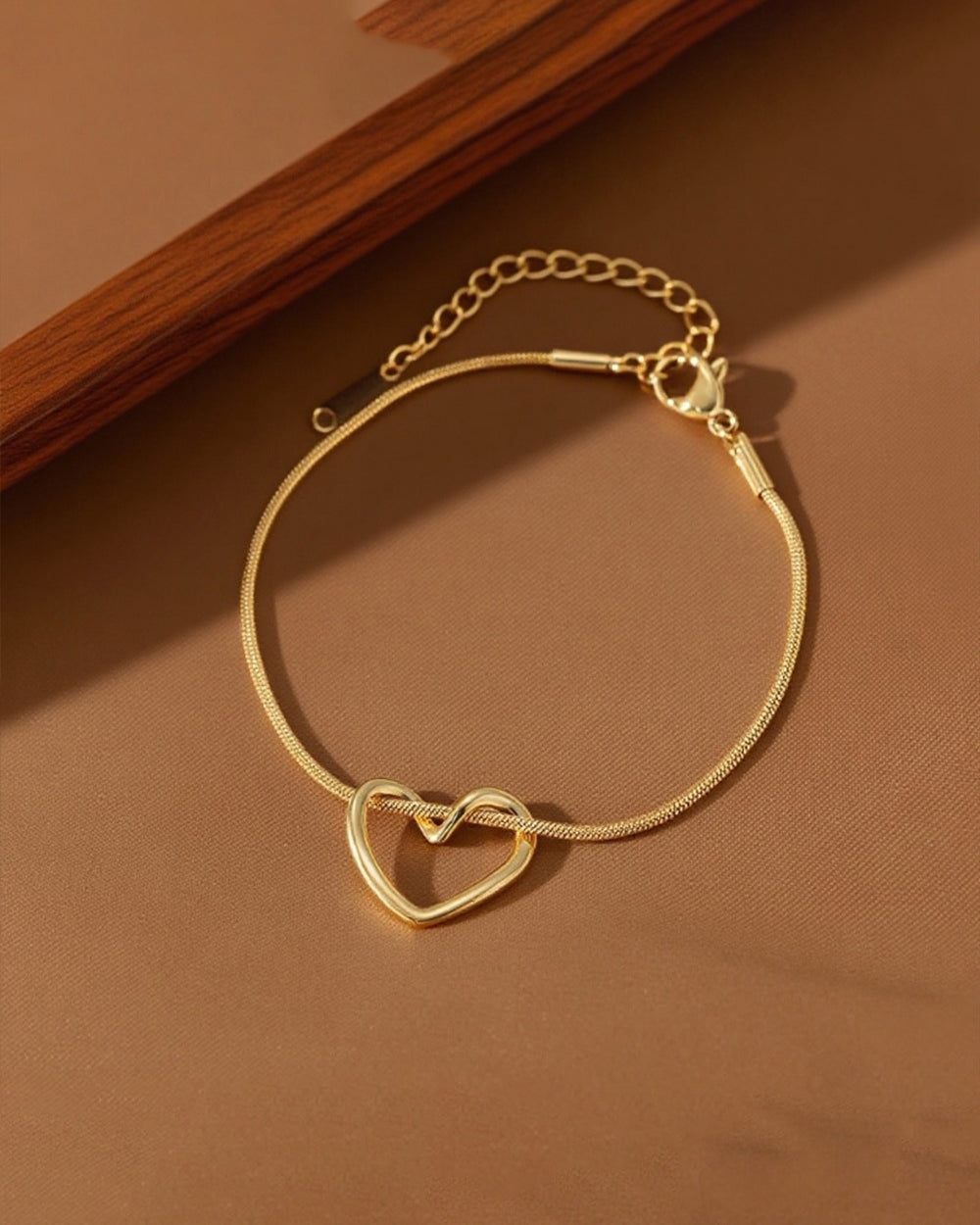 Open Heart Bracelet