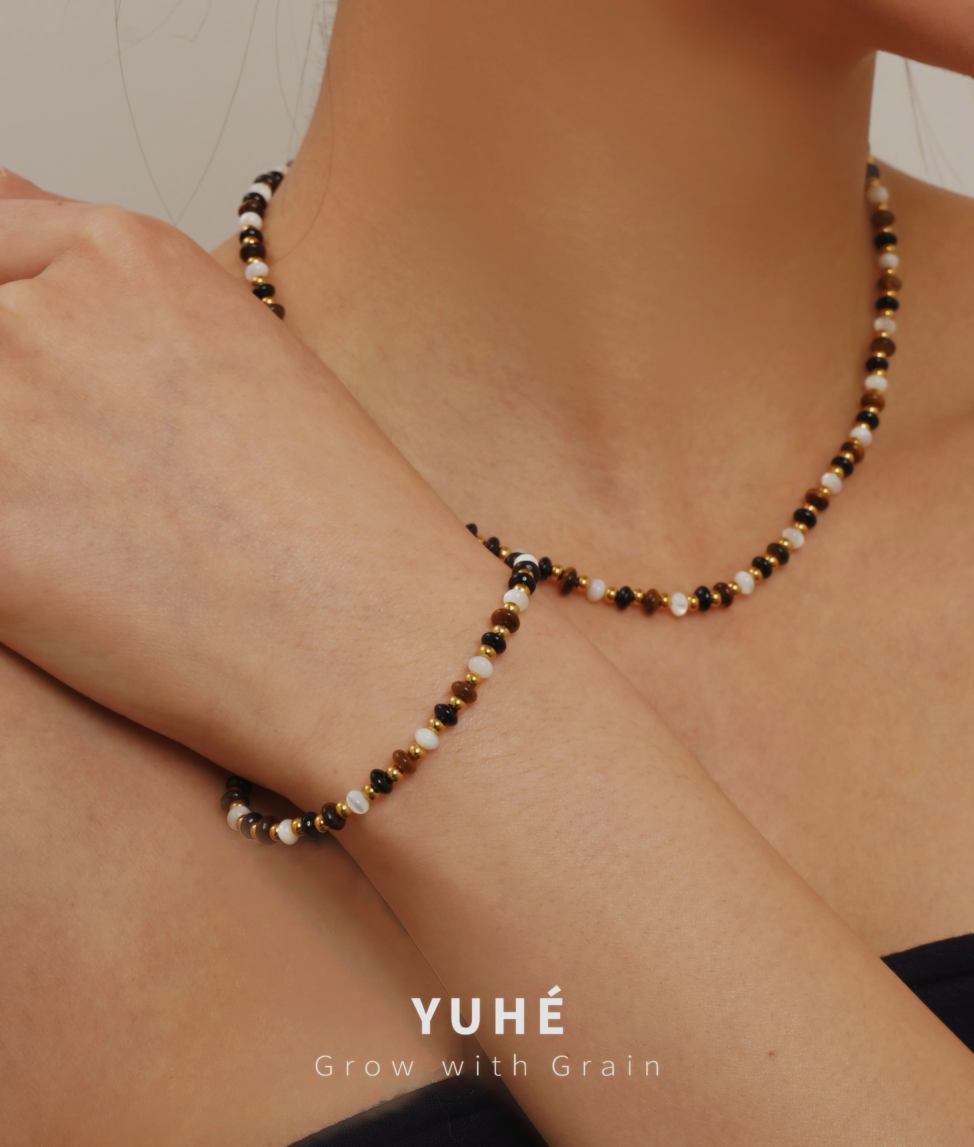 Gelang Batu Mata Harimau Vintage Maillard