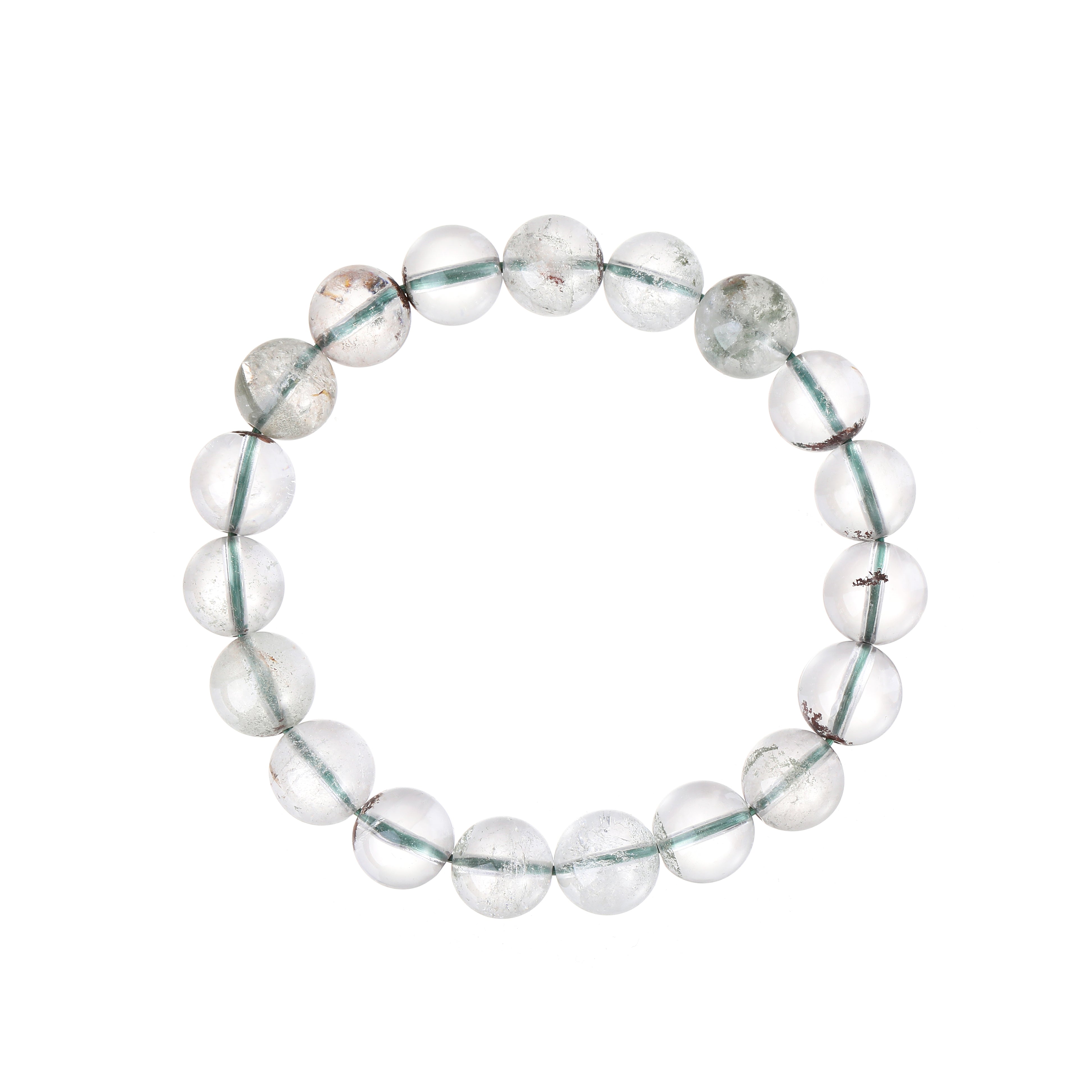 Natural Green Ghost Phantom Bracelet
