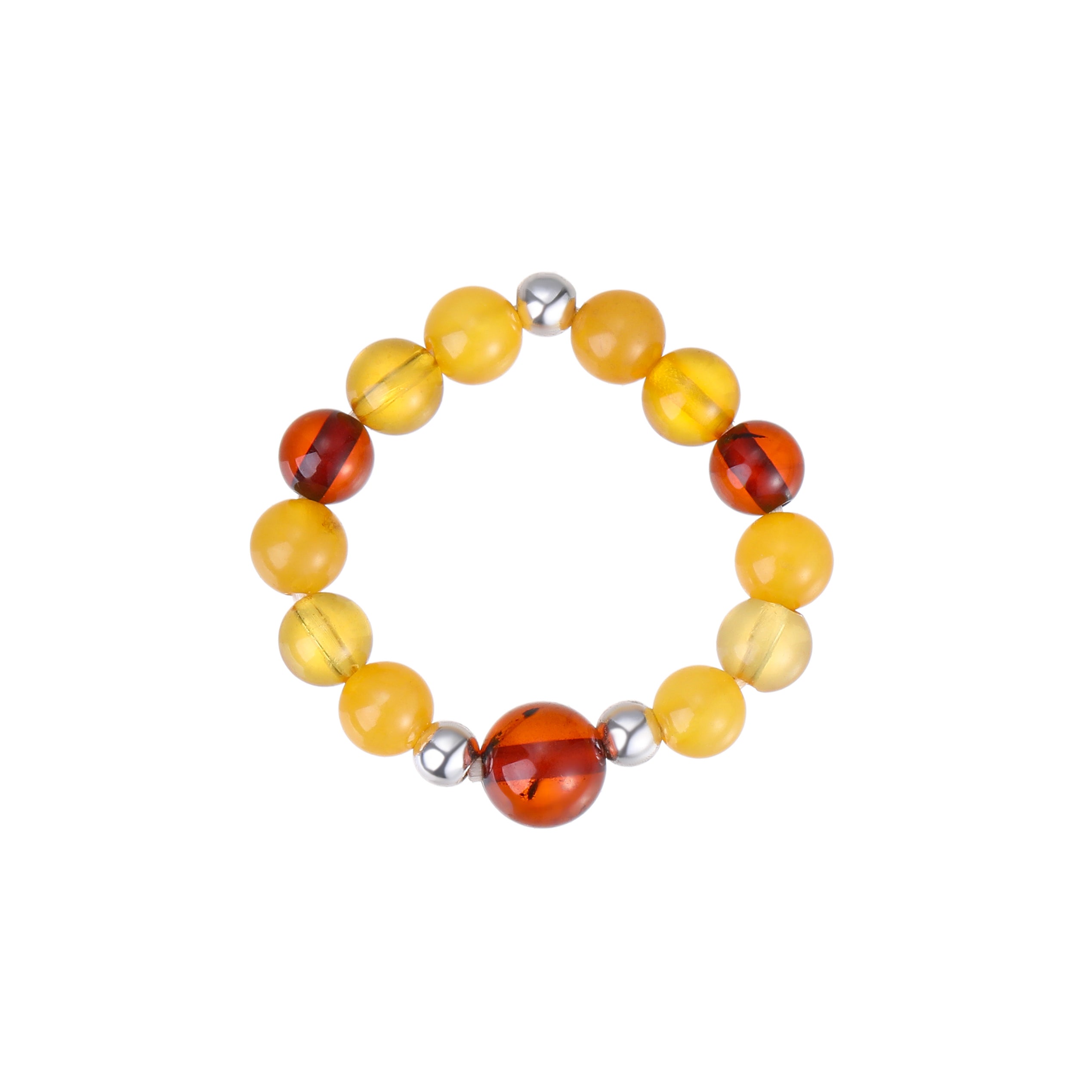 Natural Amber Ring