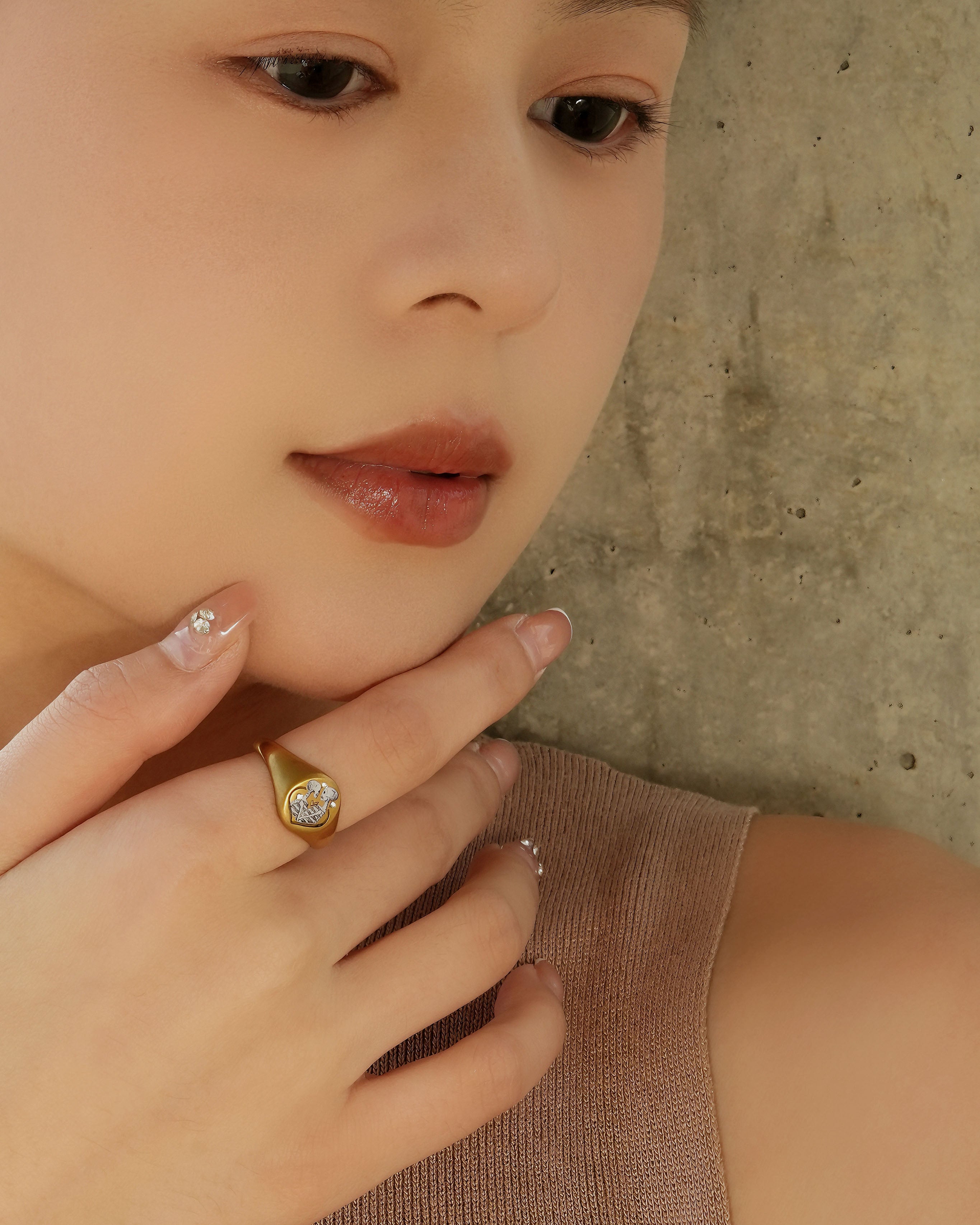 Eternal Love Heart Couple Ring