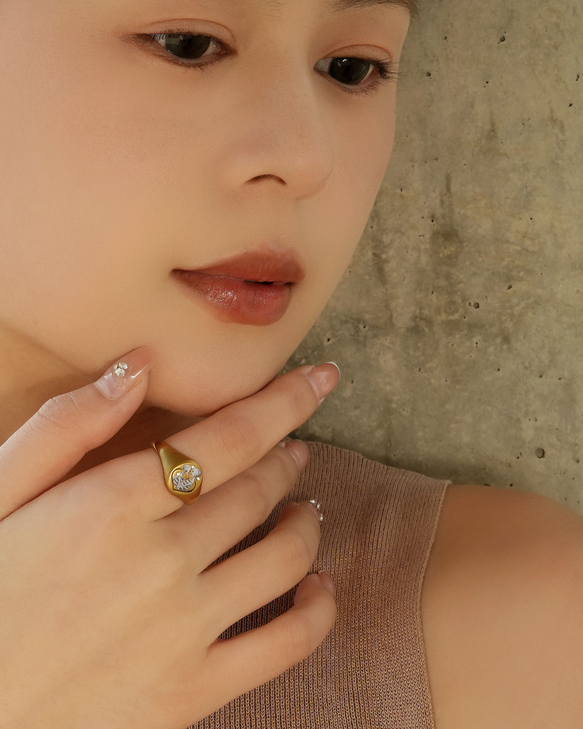 Eternal Love Heart Couple Ring