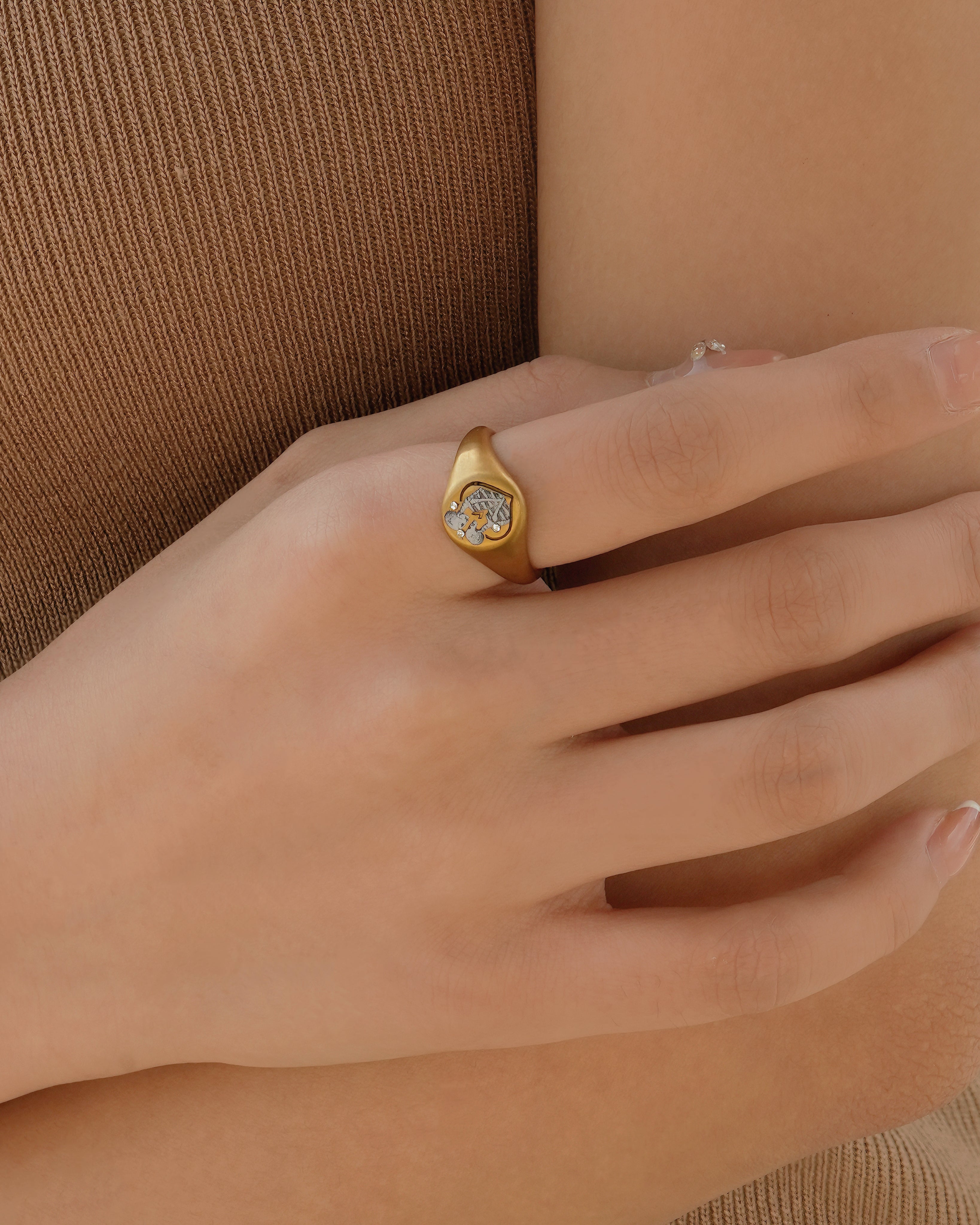 Eternal Love Heart Couple Ring