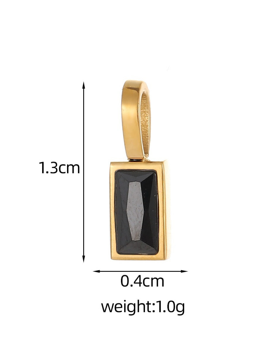 October Birthstone Charm