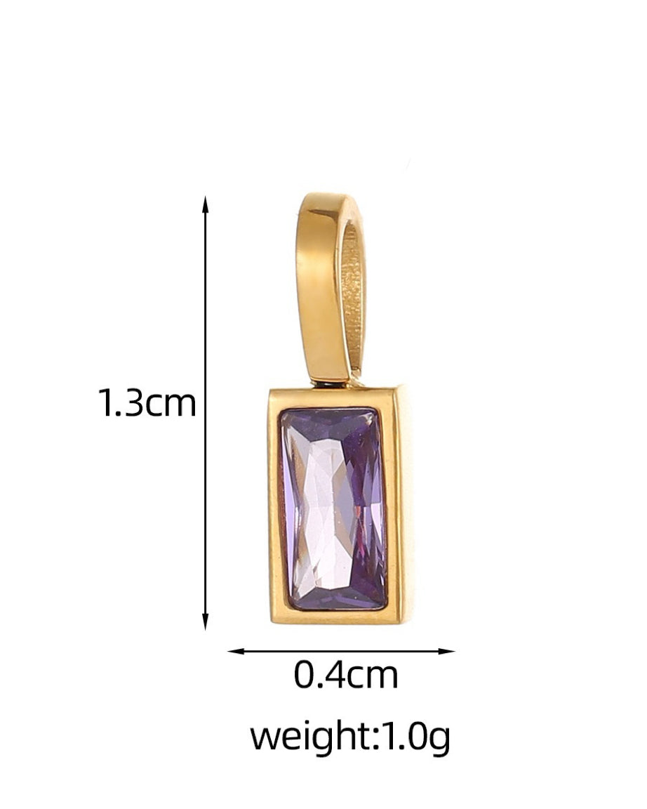 December Birthstone Charm