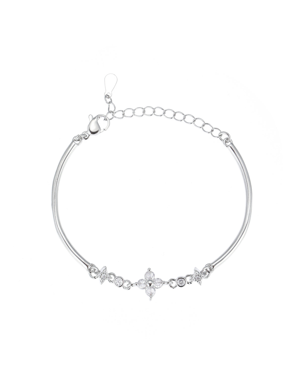 Floral Cluster Bangle