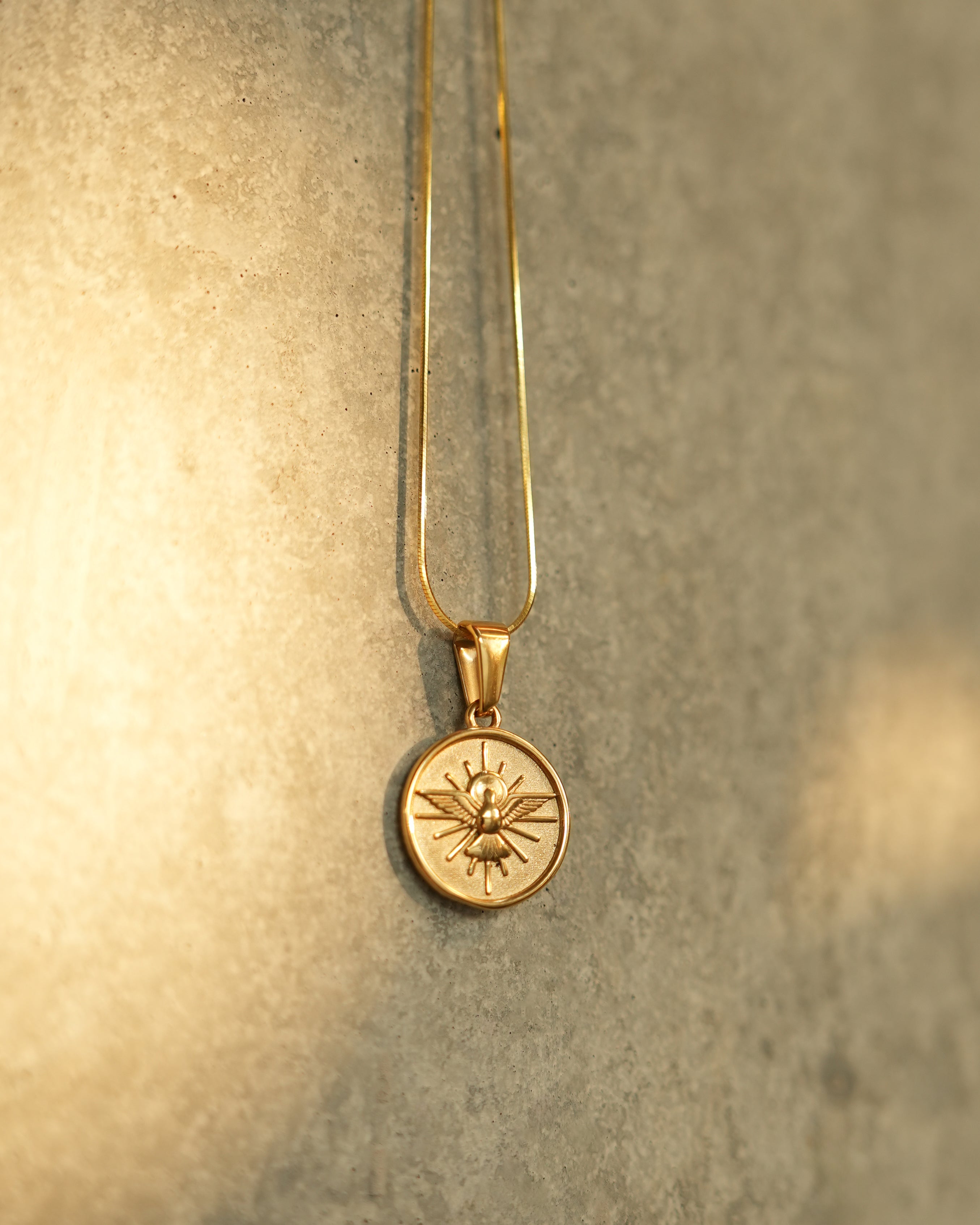 Divine Dove Medallion Charm