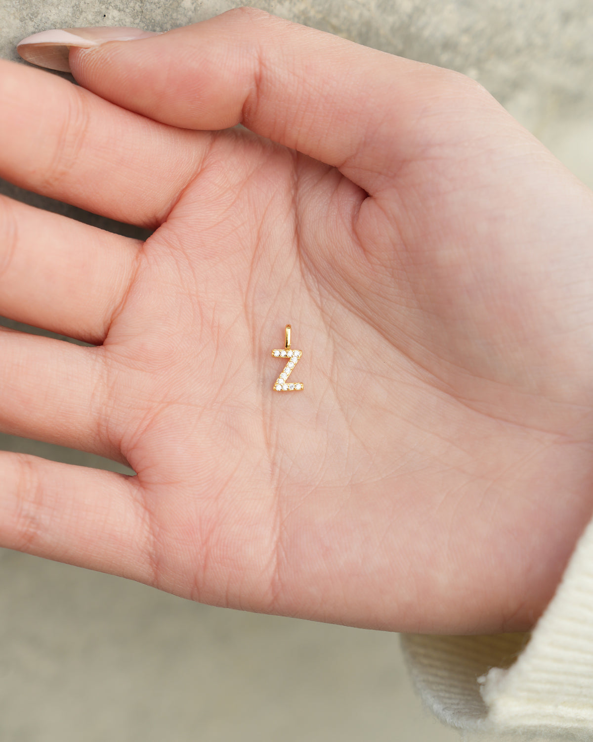 Zircon Initial Z Charm