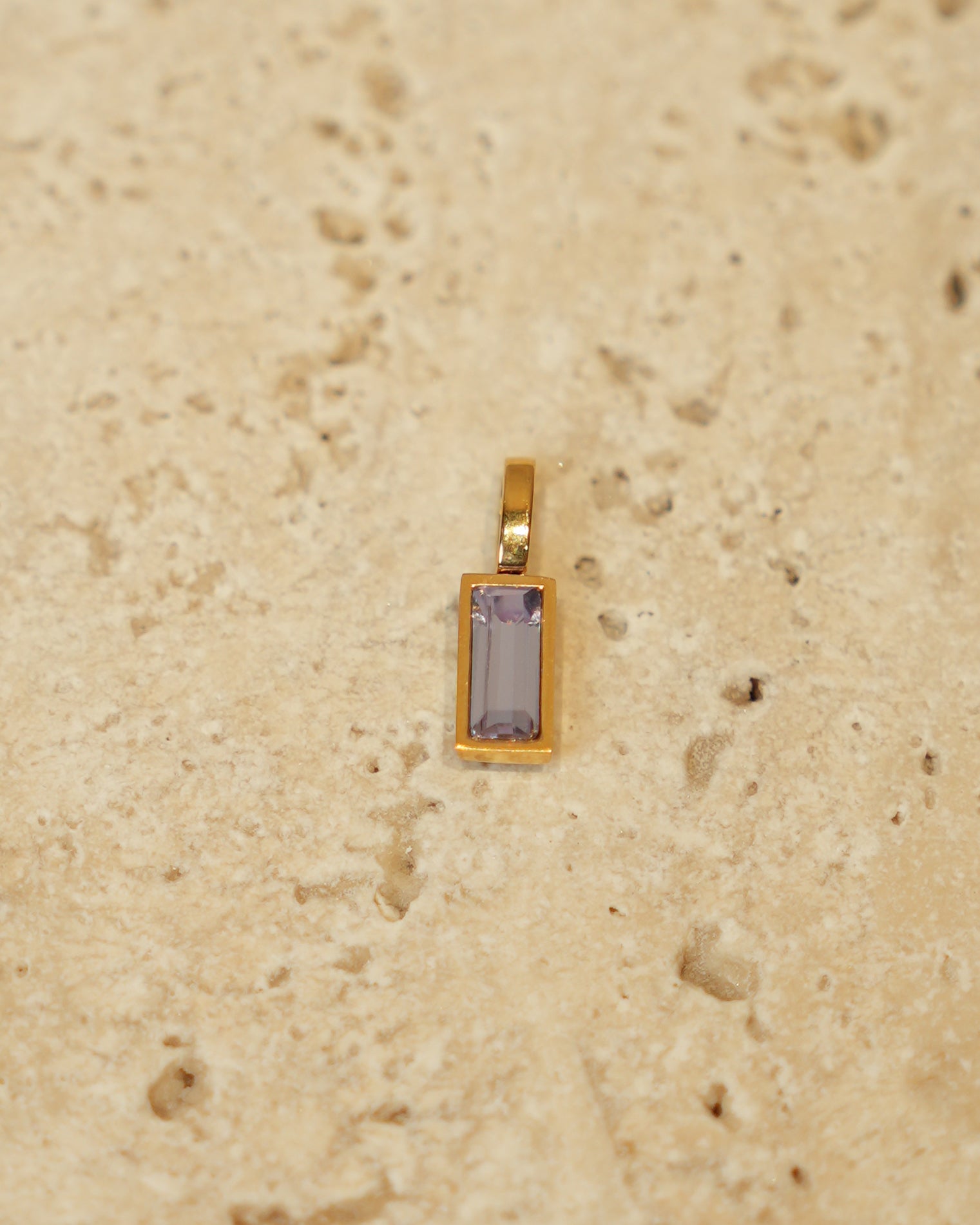 February Birthstone Charm