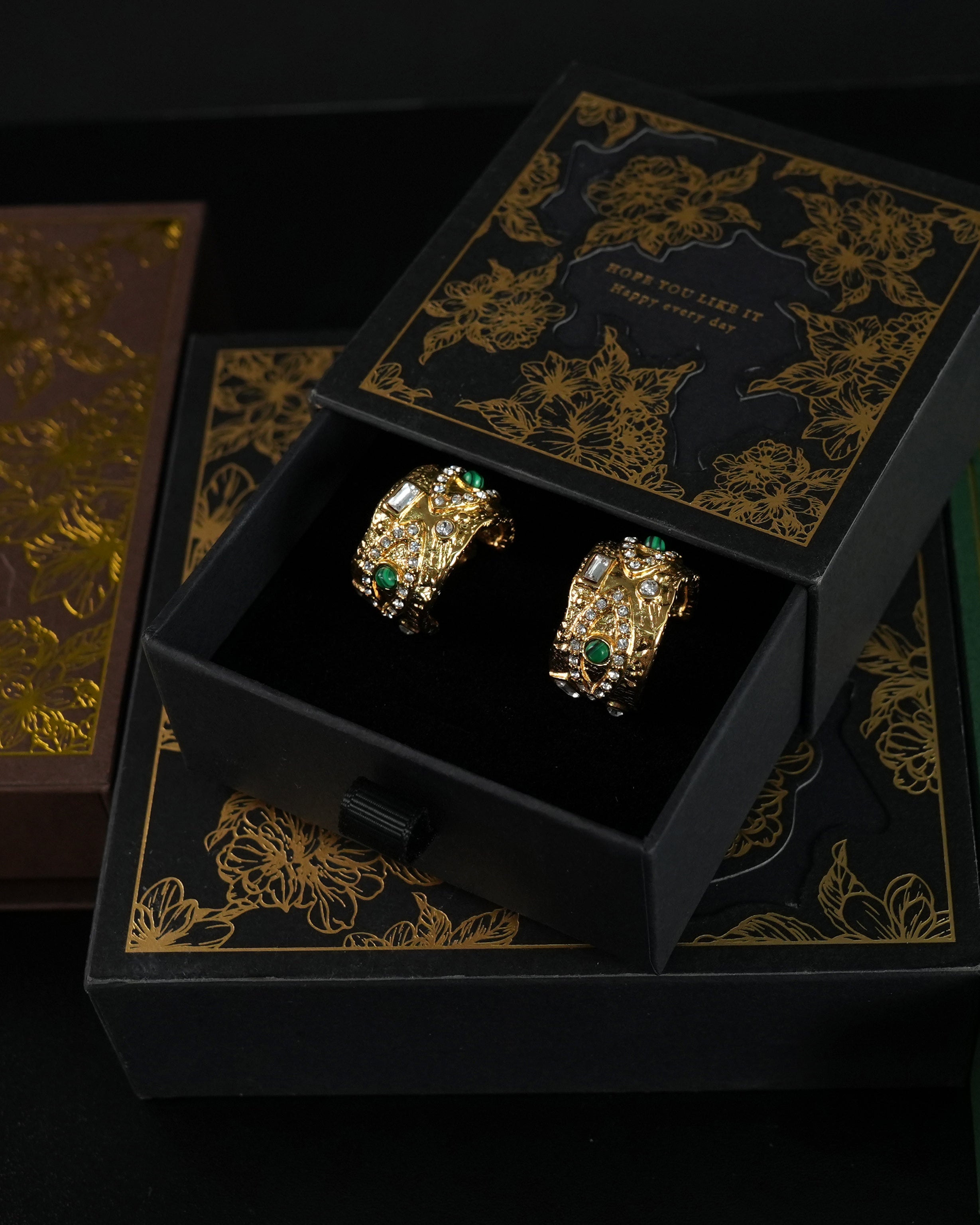 Evil Eye Protective Hoop Earrings