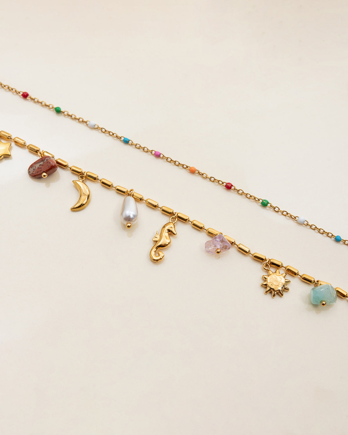 Seahorse Pearl Necklace