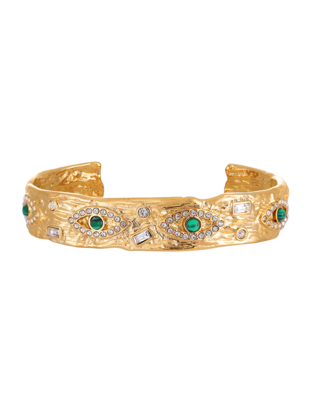 Yuhe Evil Eye Bangle – Waterproof Protective Gold Bracelet and Jewelry to Wear Everyday