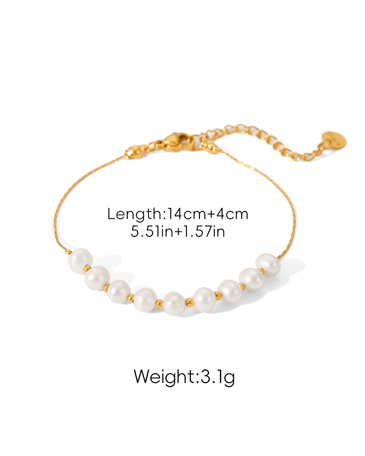 Baroque Muse Pearl Bracelet