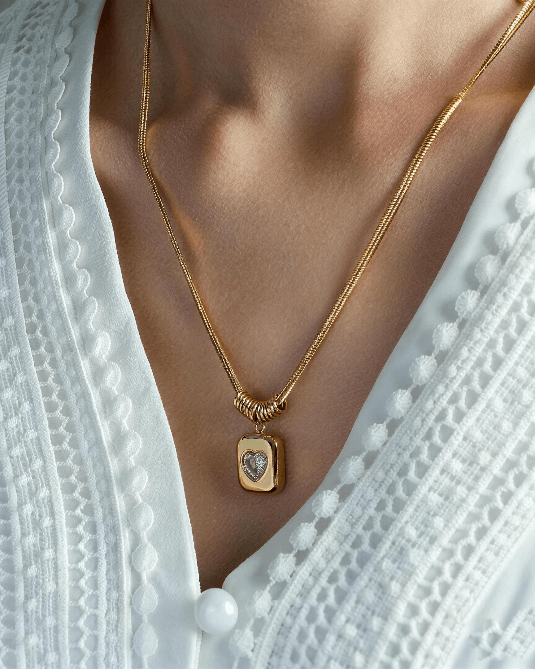 Gold Heart Necklace