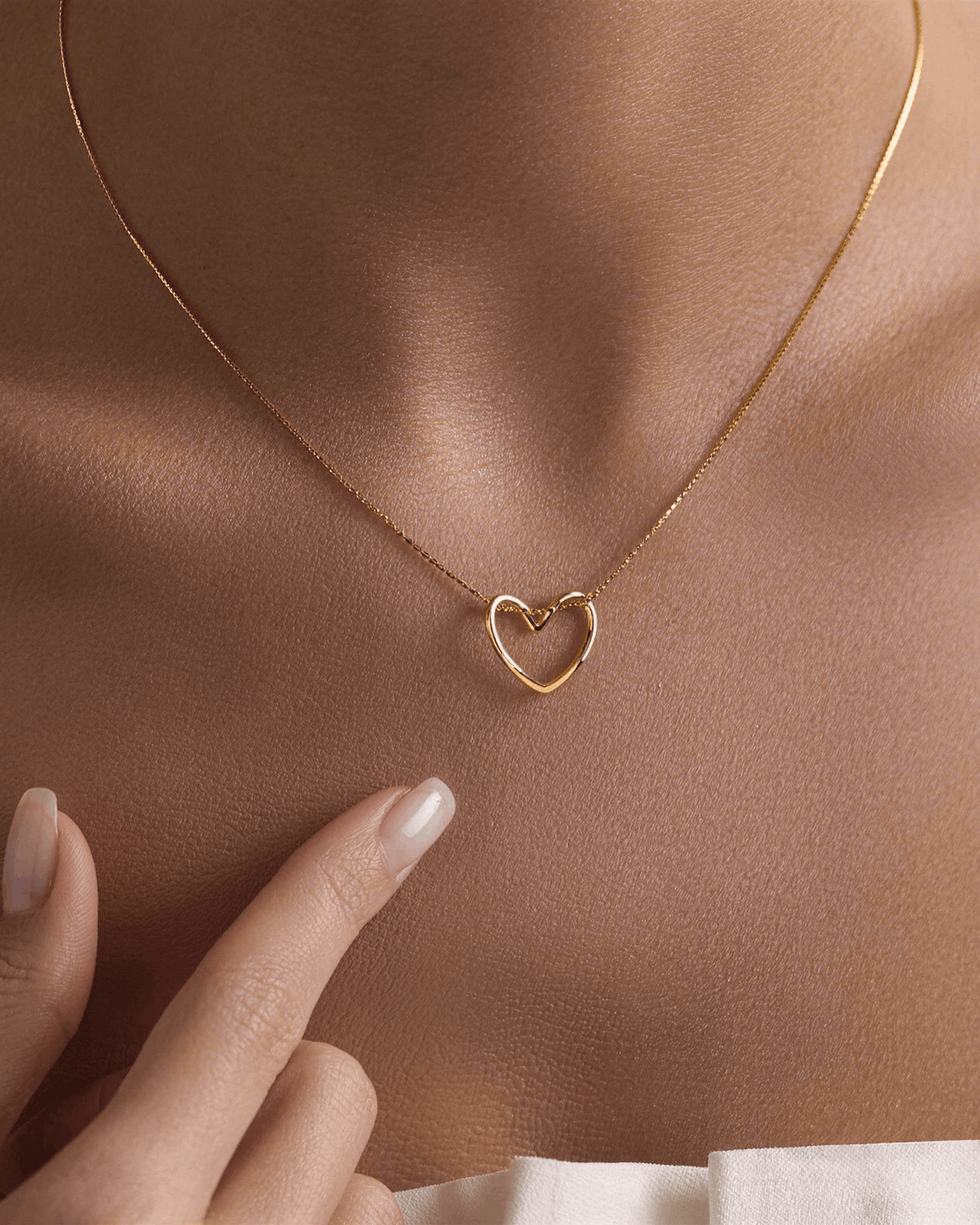 Open-Heart Necklace
