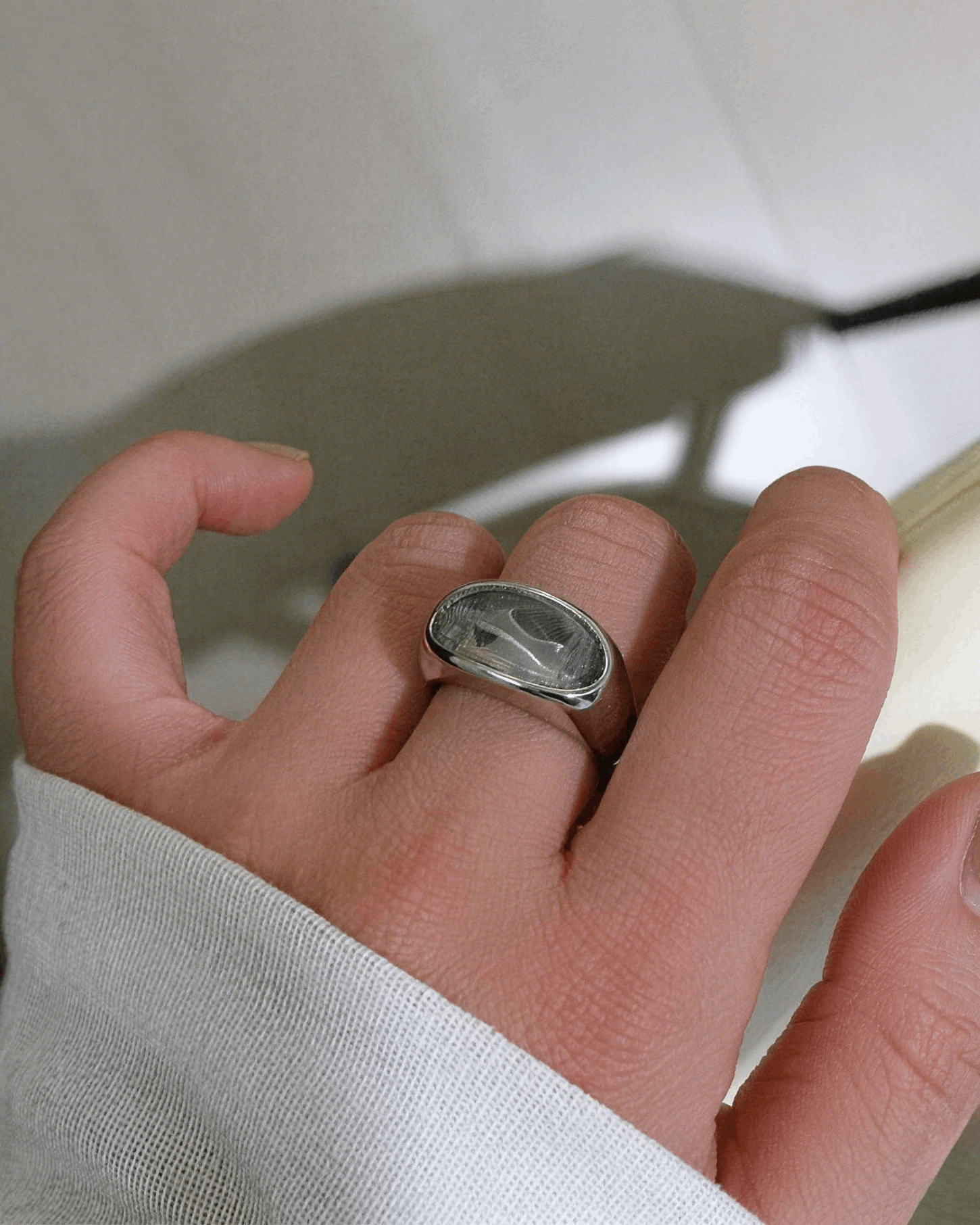 Resin Stainless Steel Ring