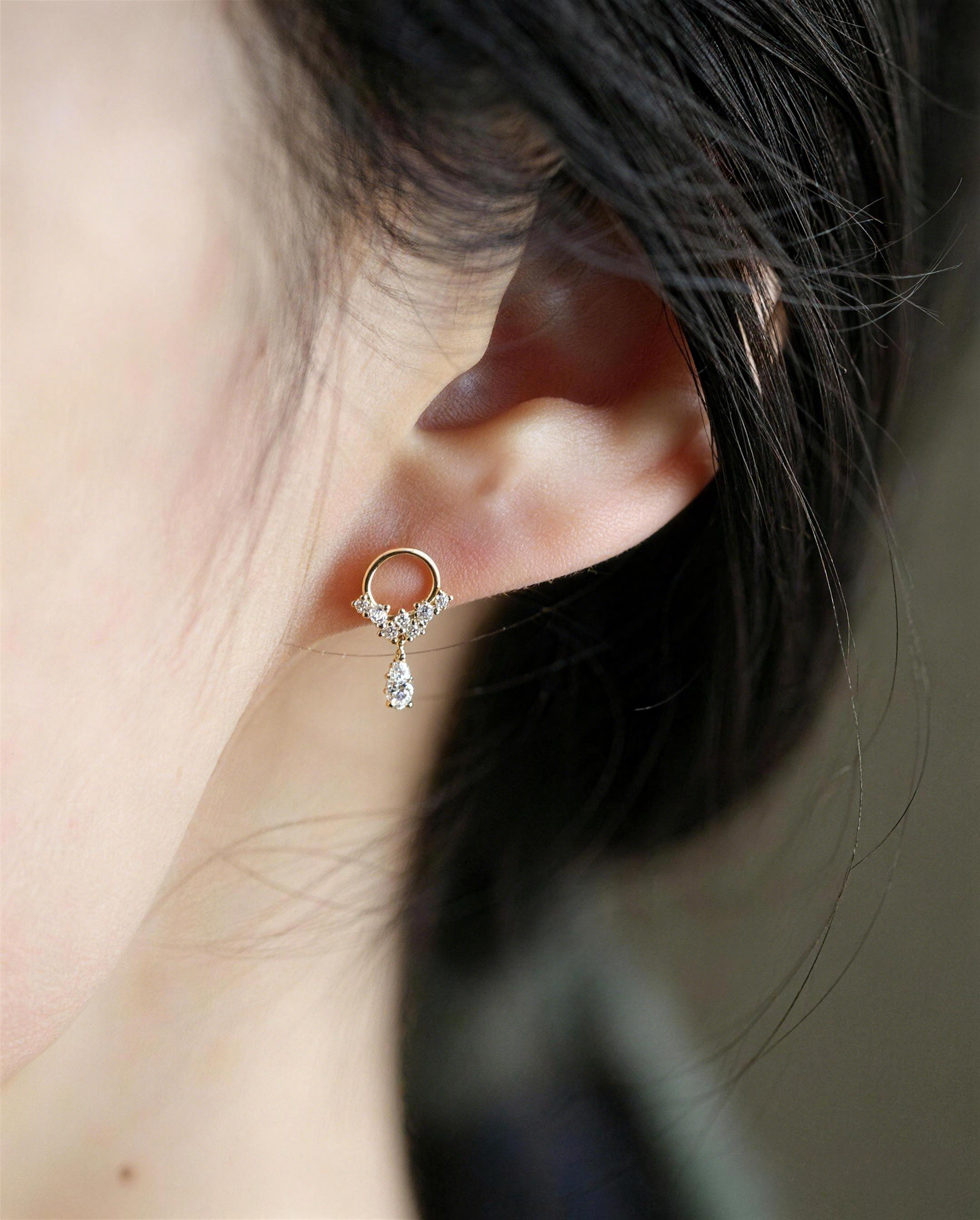 Teardrop Dangle Earrings