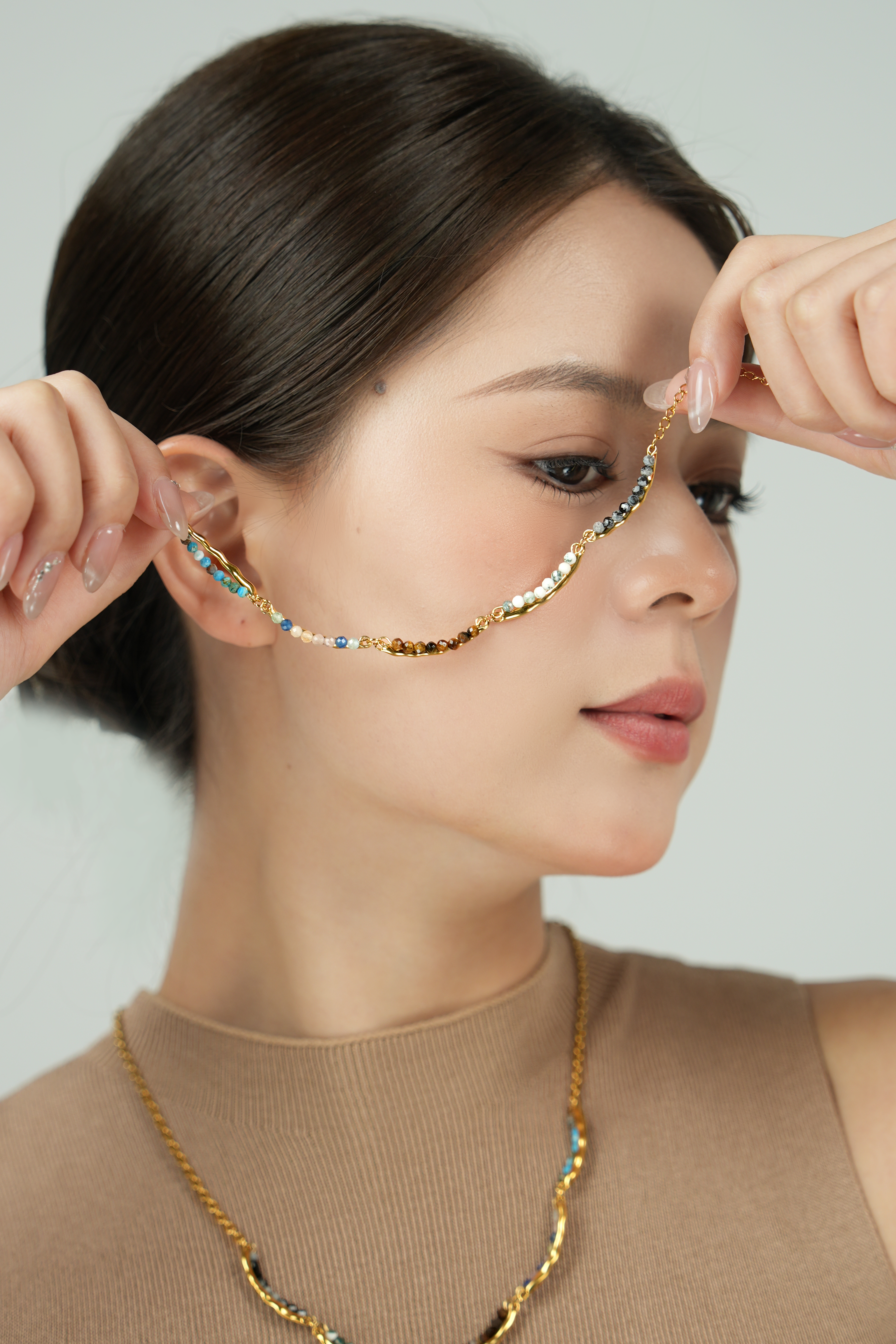 YUHE Handmade Natural Gemstone Beaded Bracelet Stone Bracelets