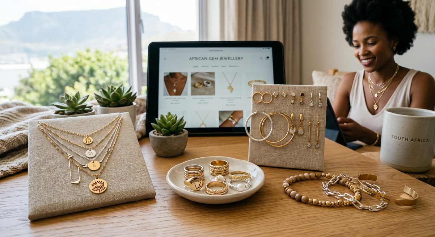 Modern everyday jewellery collection for online shoppers in South Africa