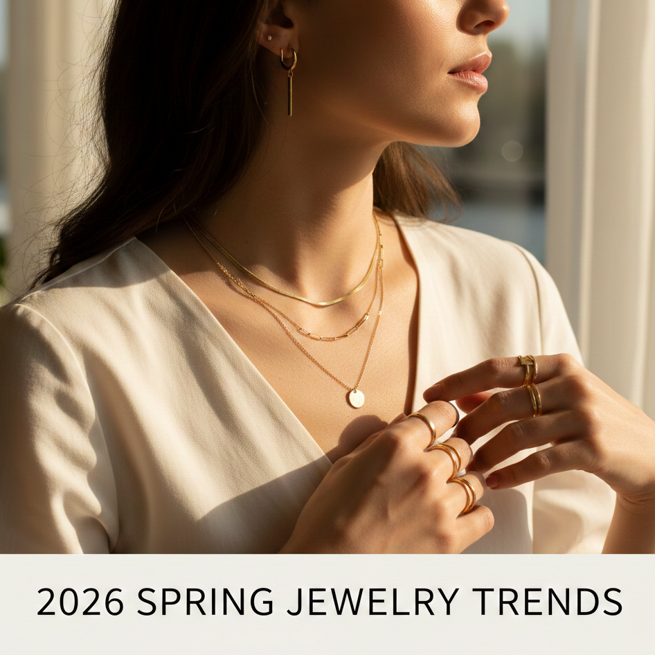 2026 Spring Jewelry Trends: Minimalist, Modern & Wearable Designs