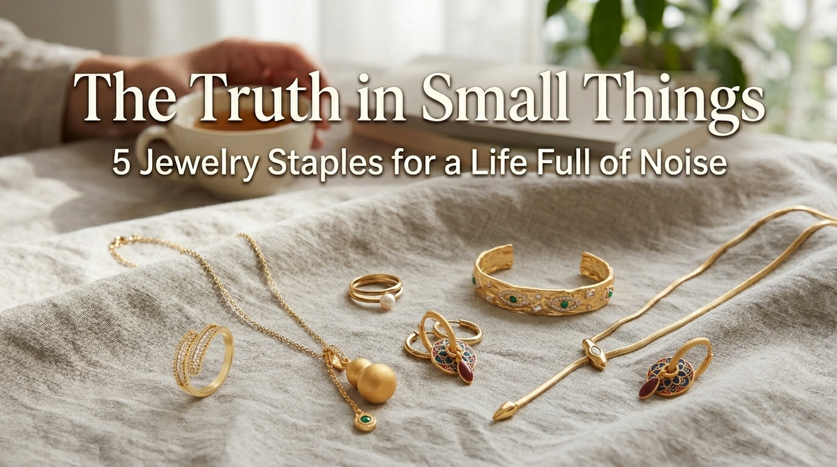 The Truth in Small Things: 5 Jewelry Staples for a Life Full of Noise