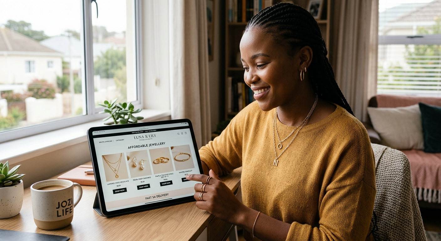 Affordable everyday jewellery available online in South Africa
