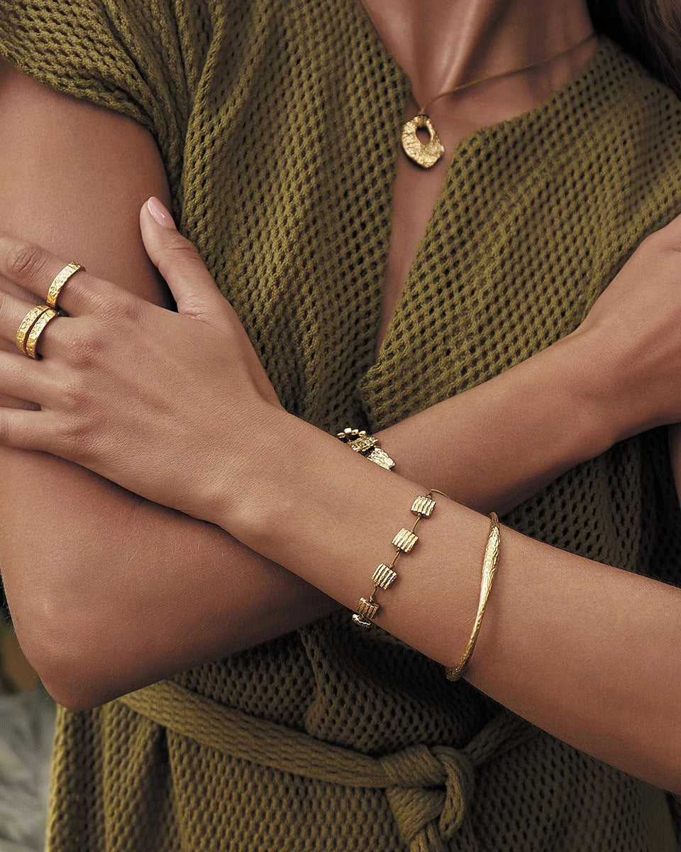 Textured Artisan Bangle