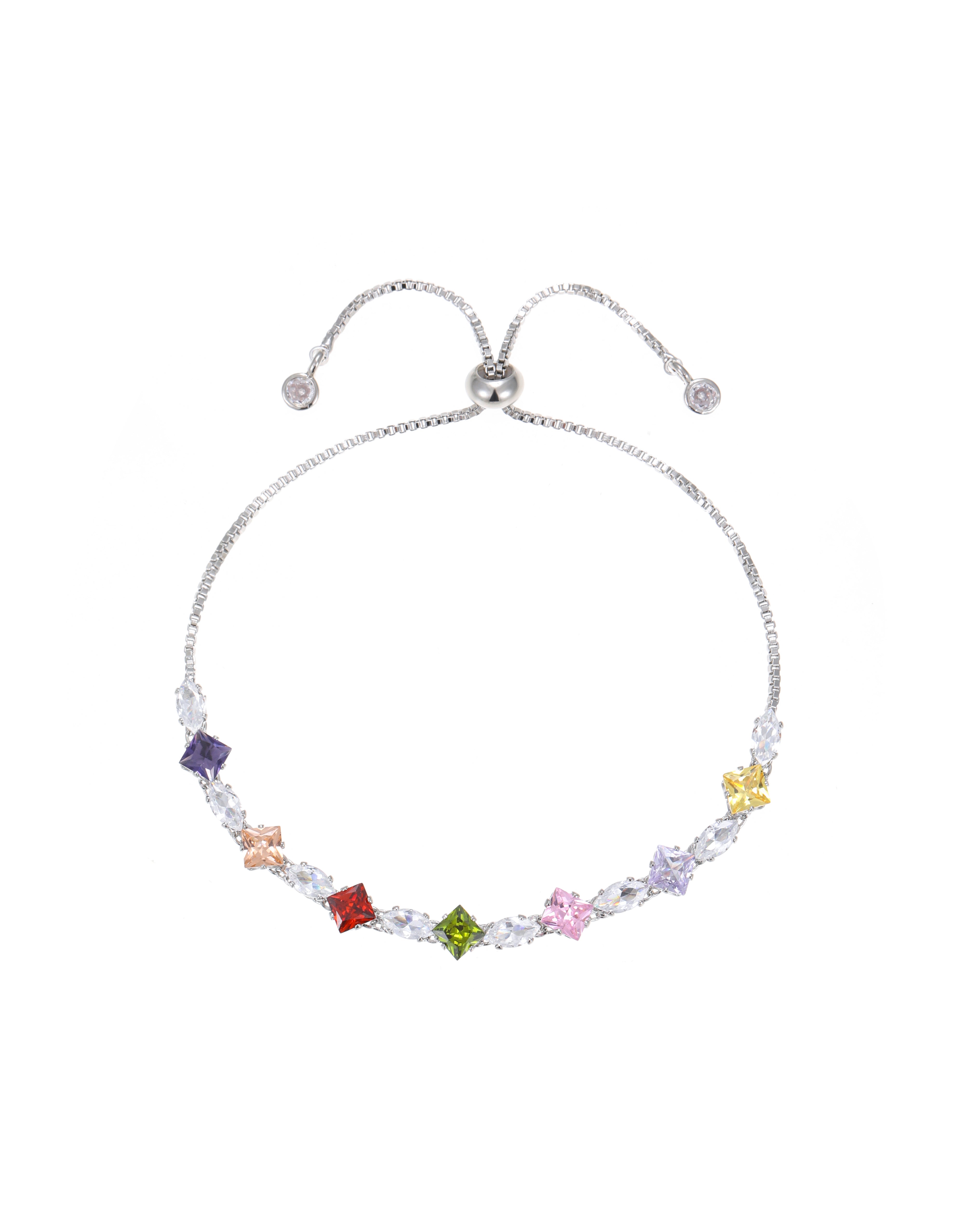 Vintage multi-gemstone bracelet