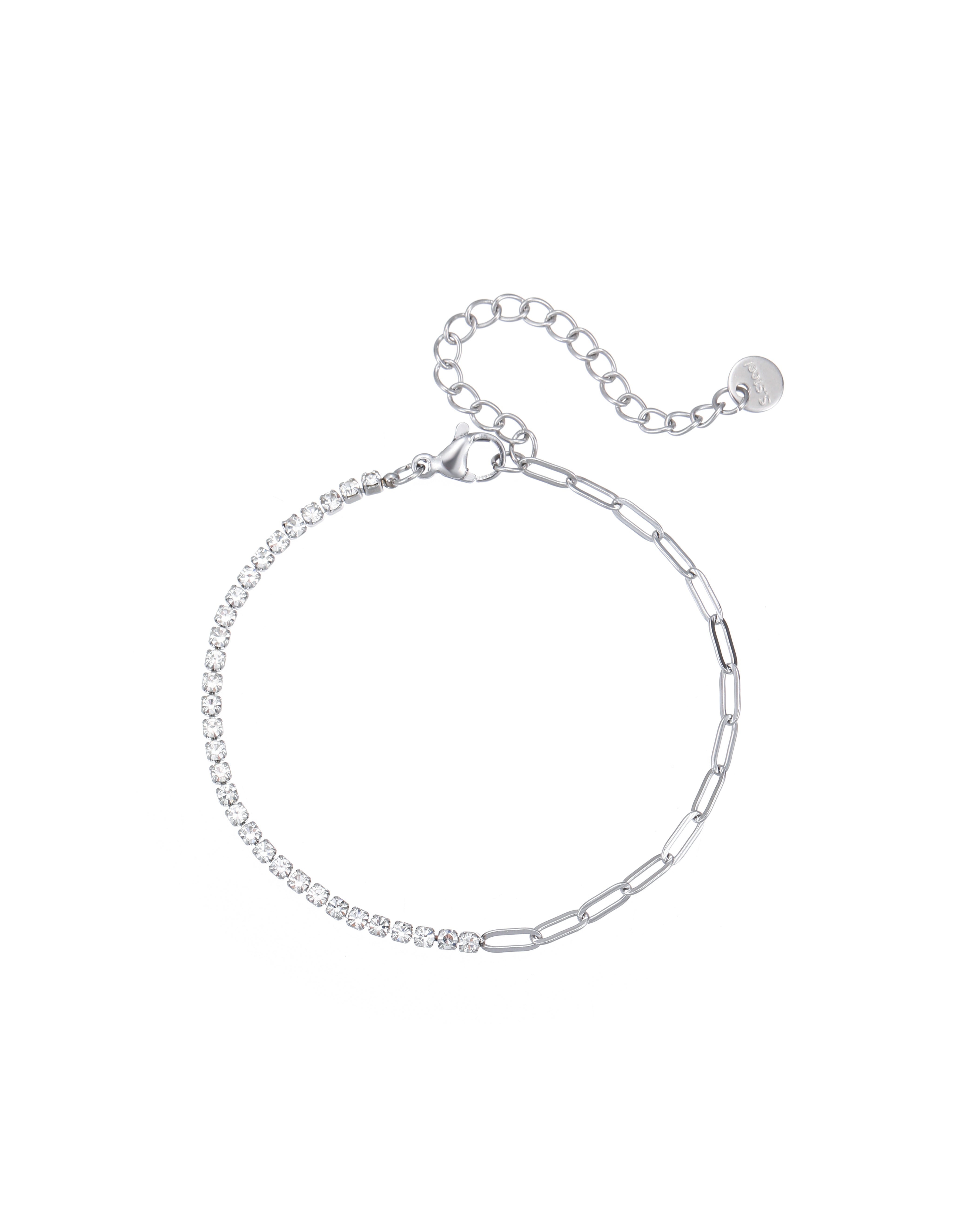 zirconia tennis bracelet gold elegant jewelry