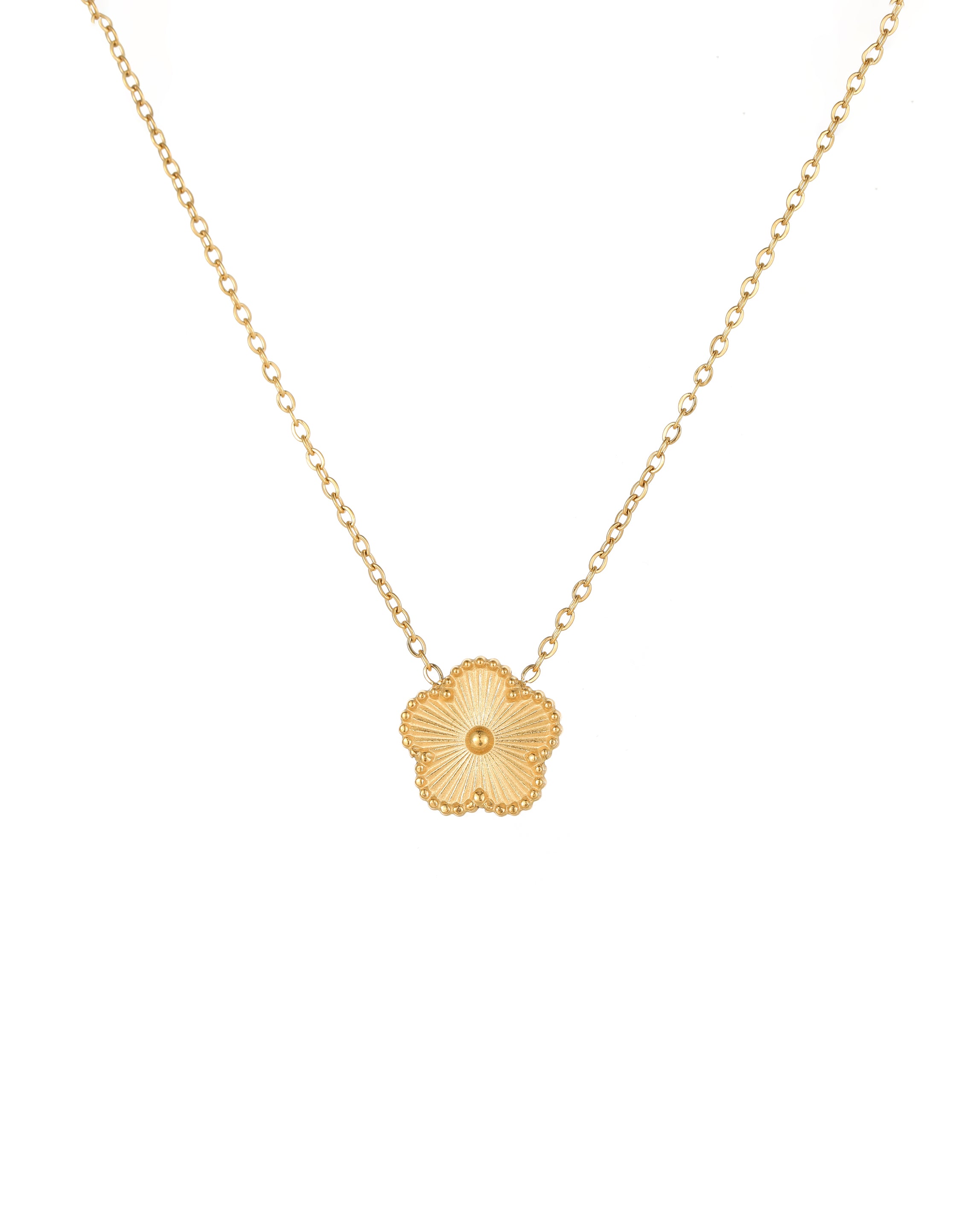 Floral Pendant Necklace