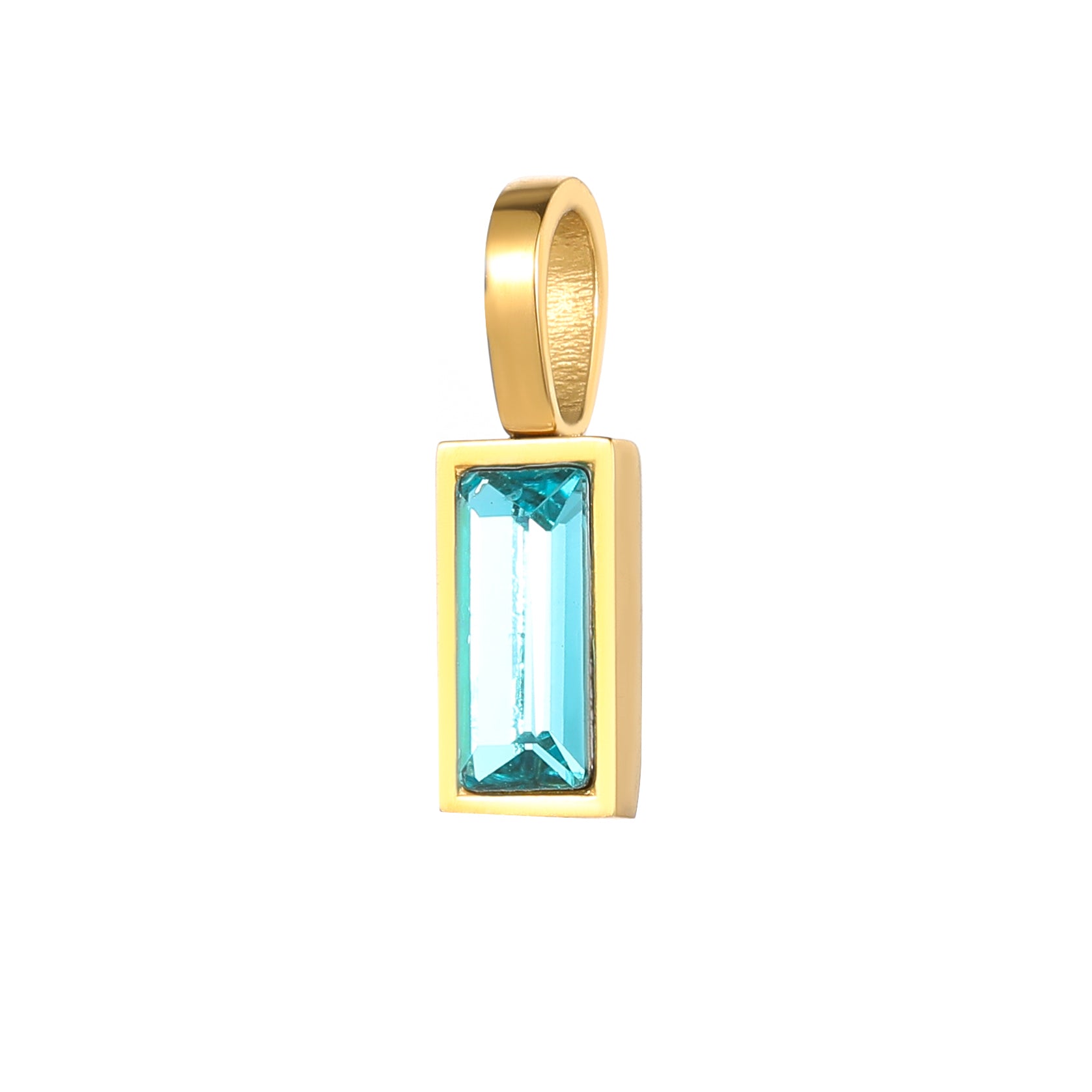 March Birthstone Charm