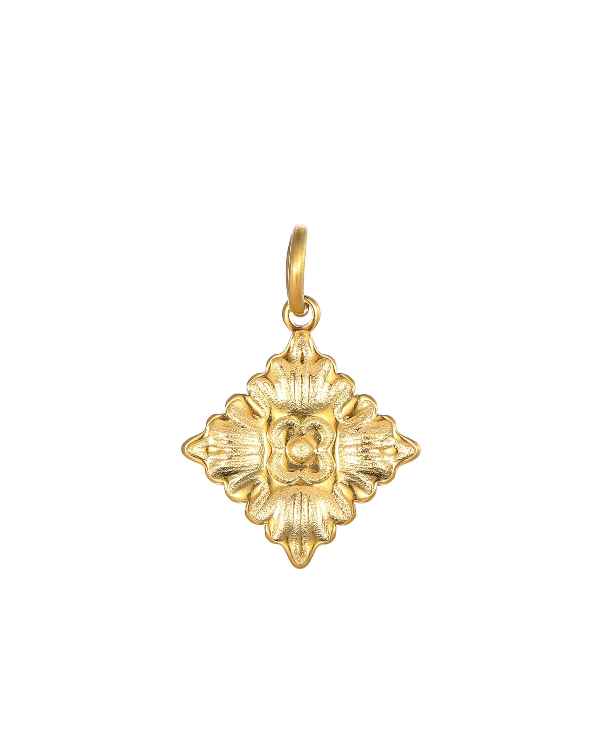 Reversible Baroque Floral Charm
