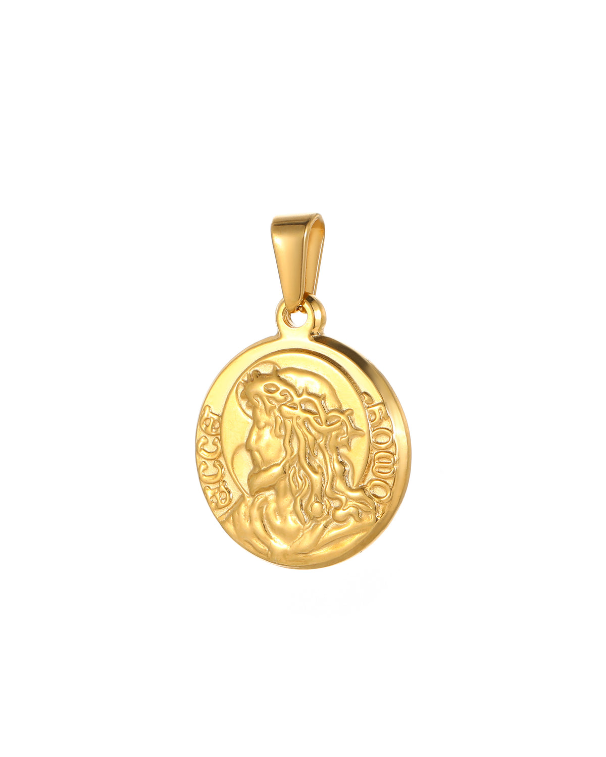 "Ecce Homo" Icon Medallion