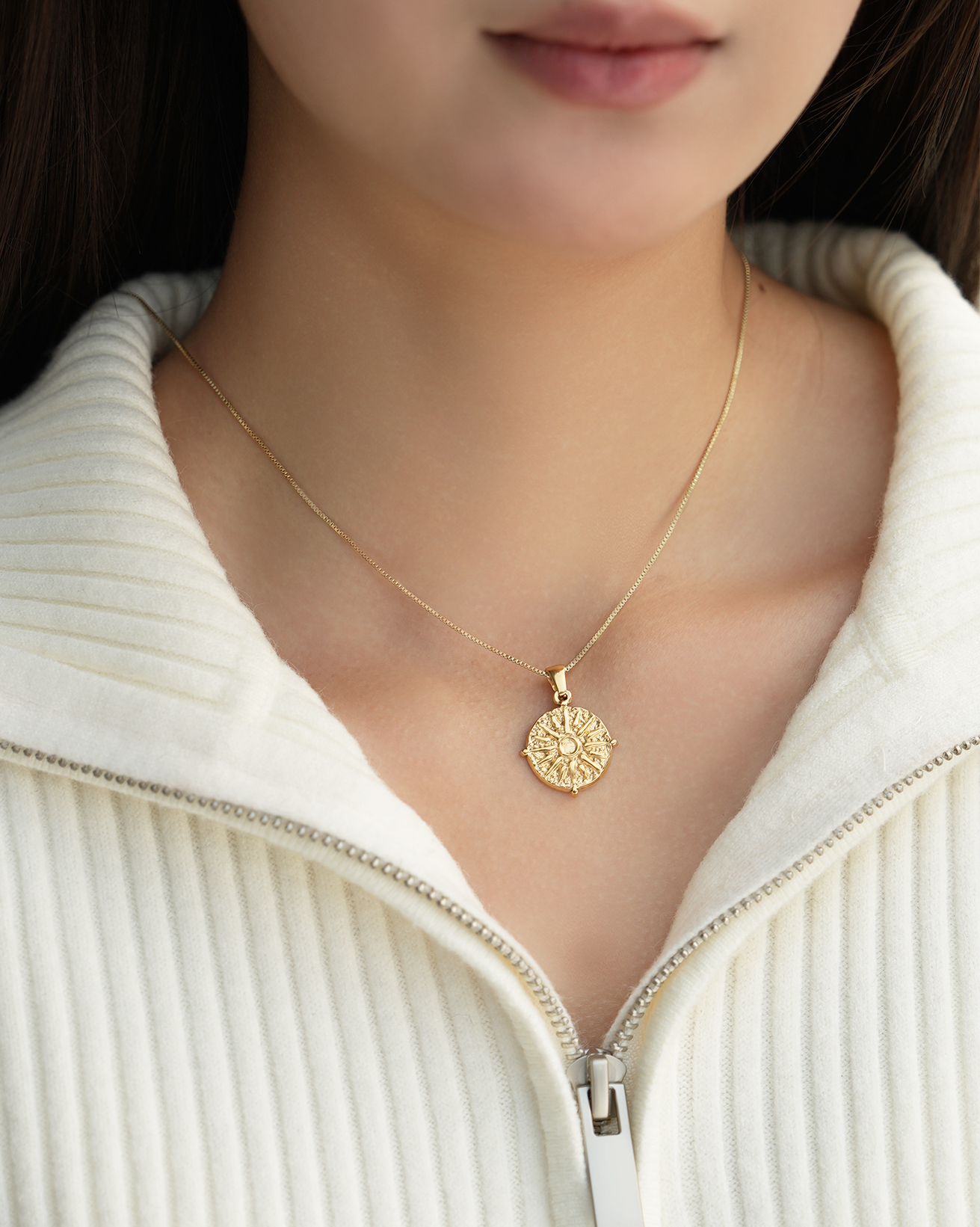 Divine Sunstar Amulet Pendant