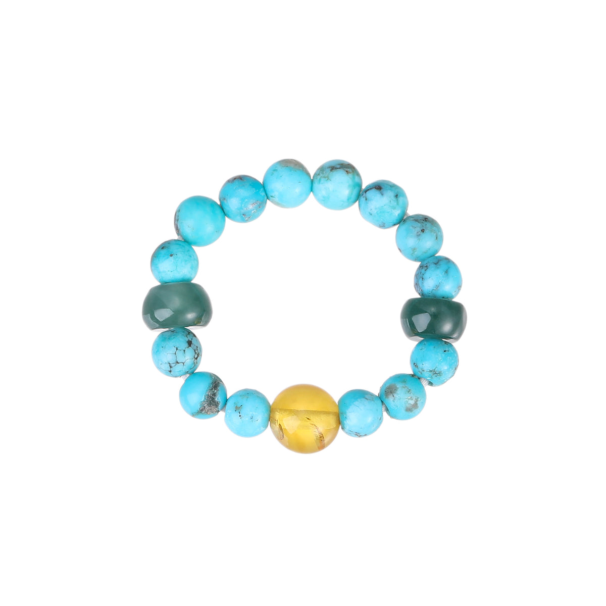 Vintage Oriental Natural Turquoise Ring