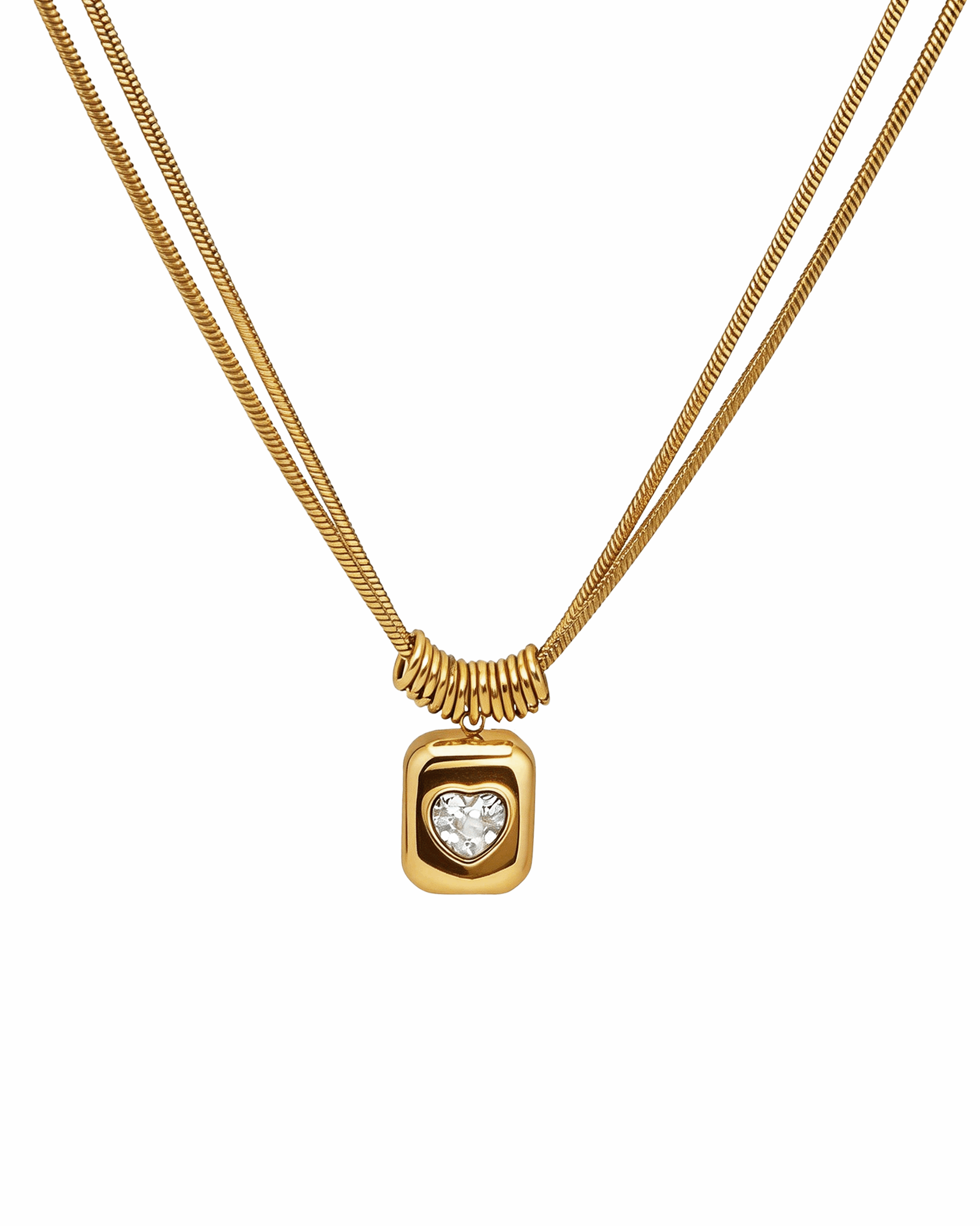 Gold Heart Necklace