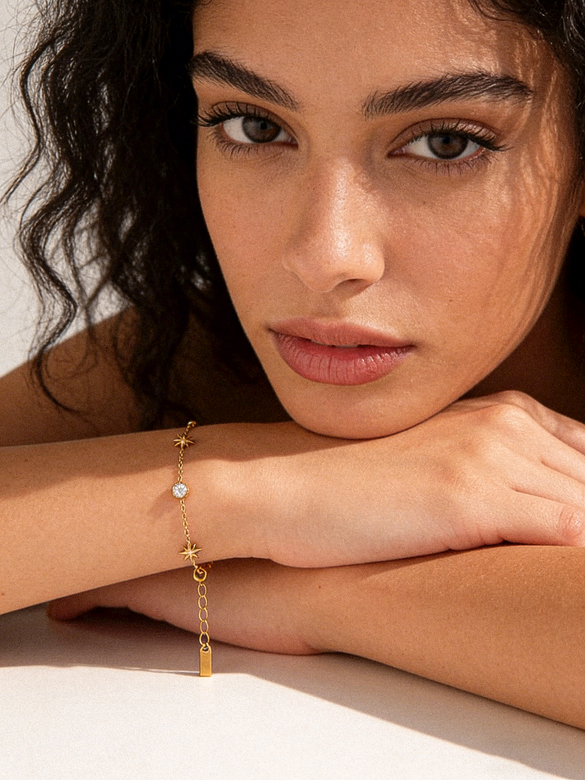 Hexagram Star Zircon Bracelet