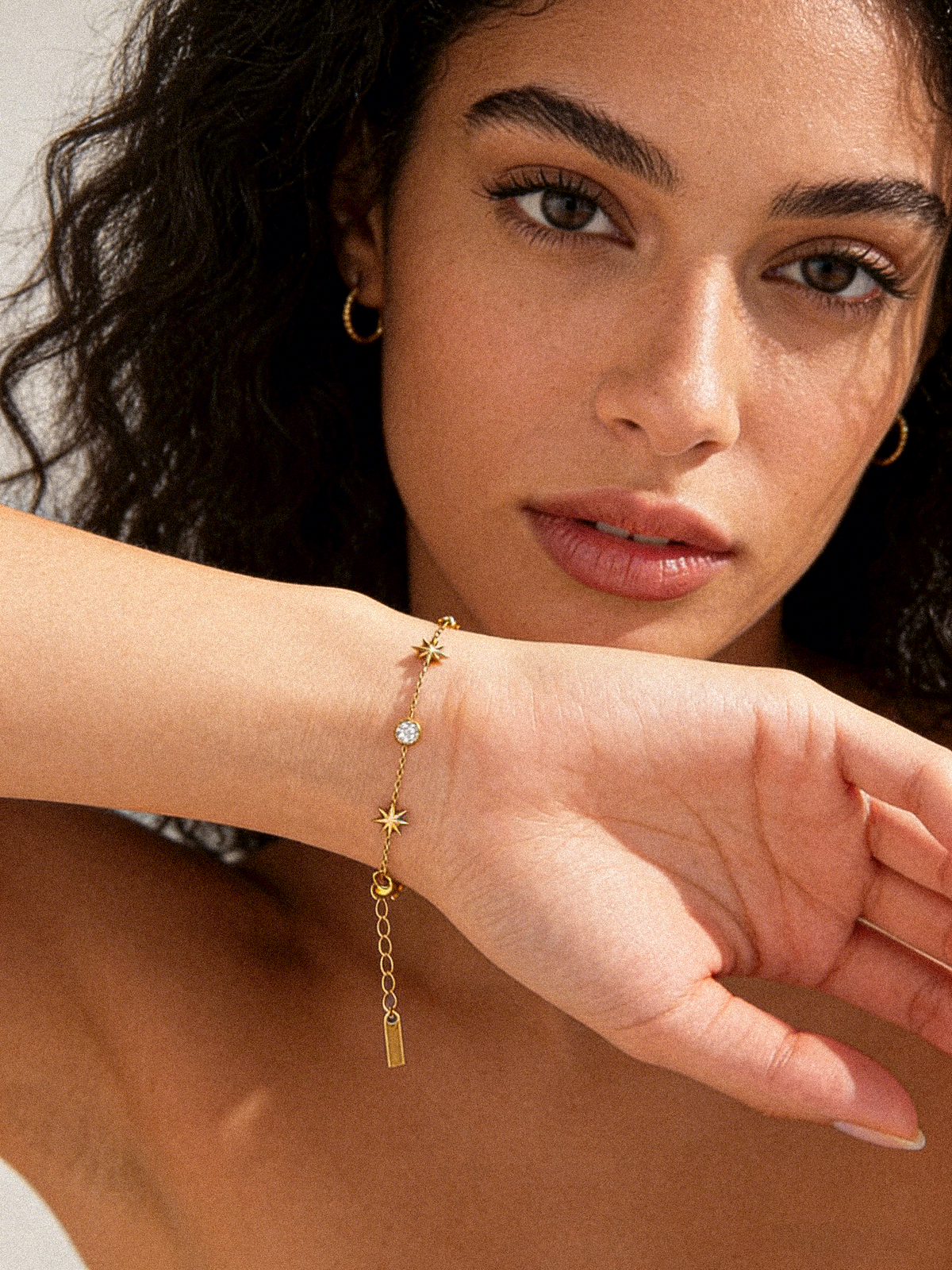 Hexagram Star Zircon Bracelet